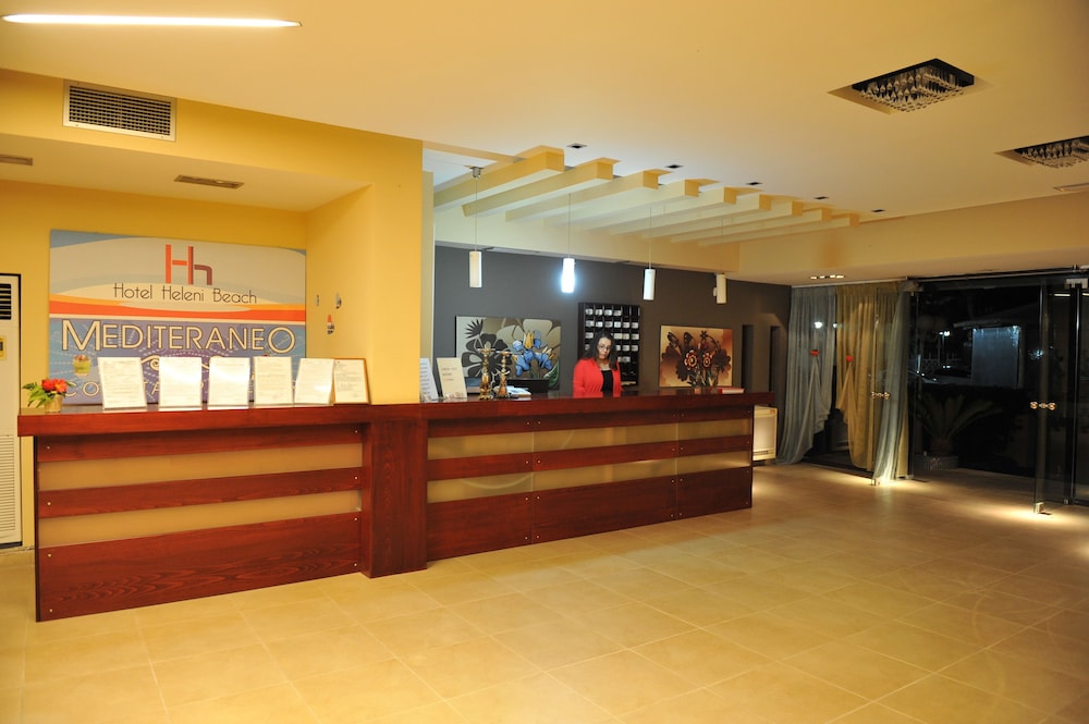 Lobby at Heleni Beach Hotel, IALYSSOS