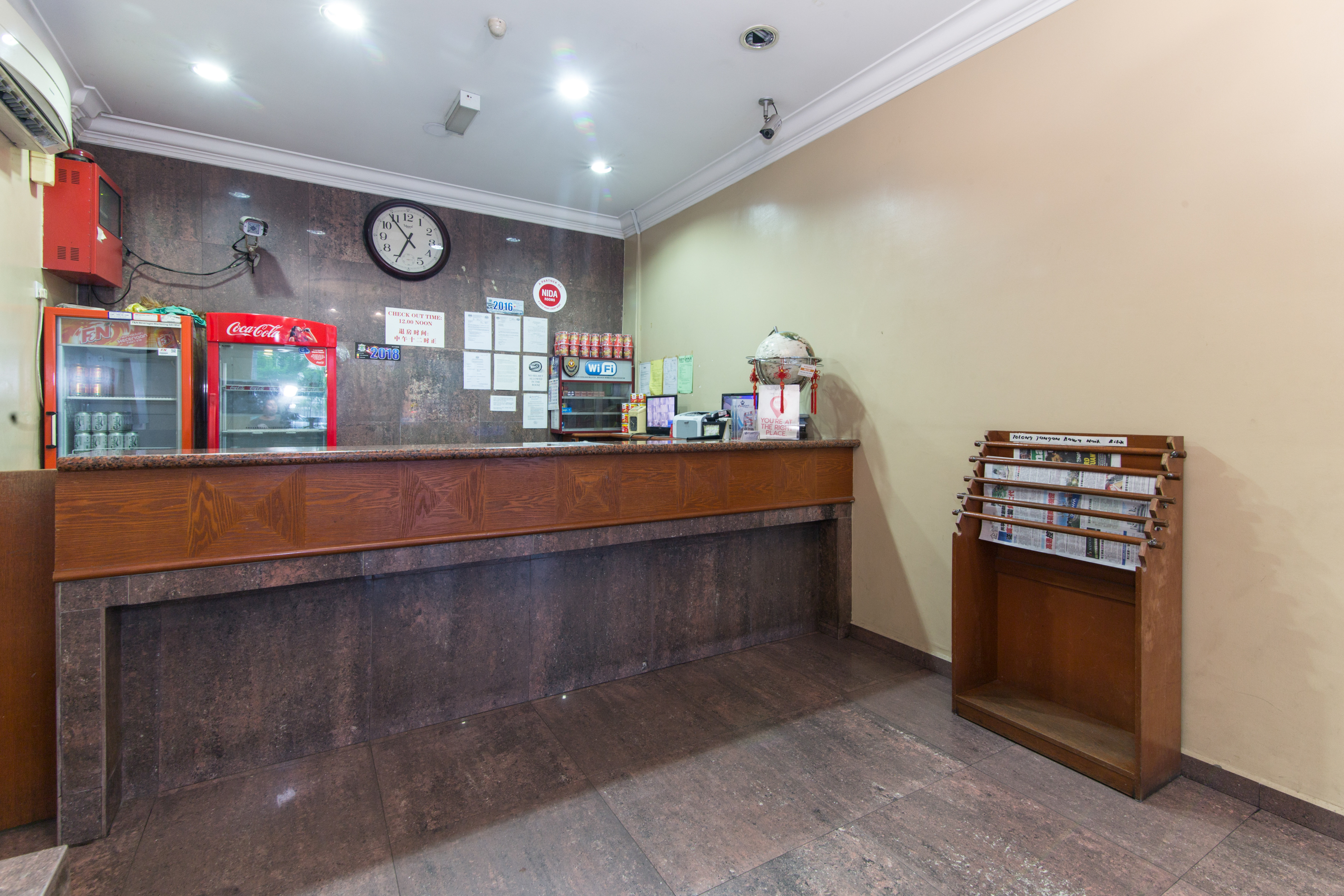 Lobby at Super OYO 447 Comfort Hotel Meru, KLANG