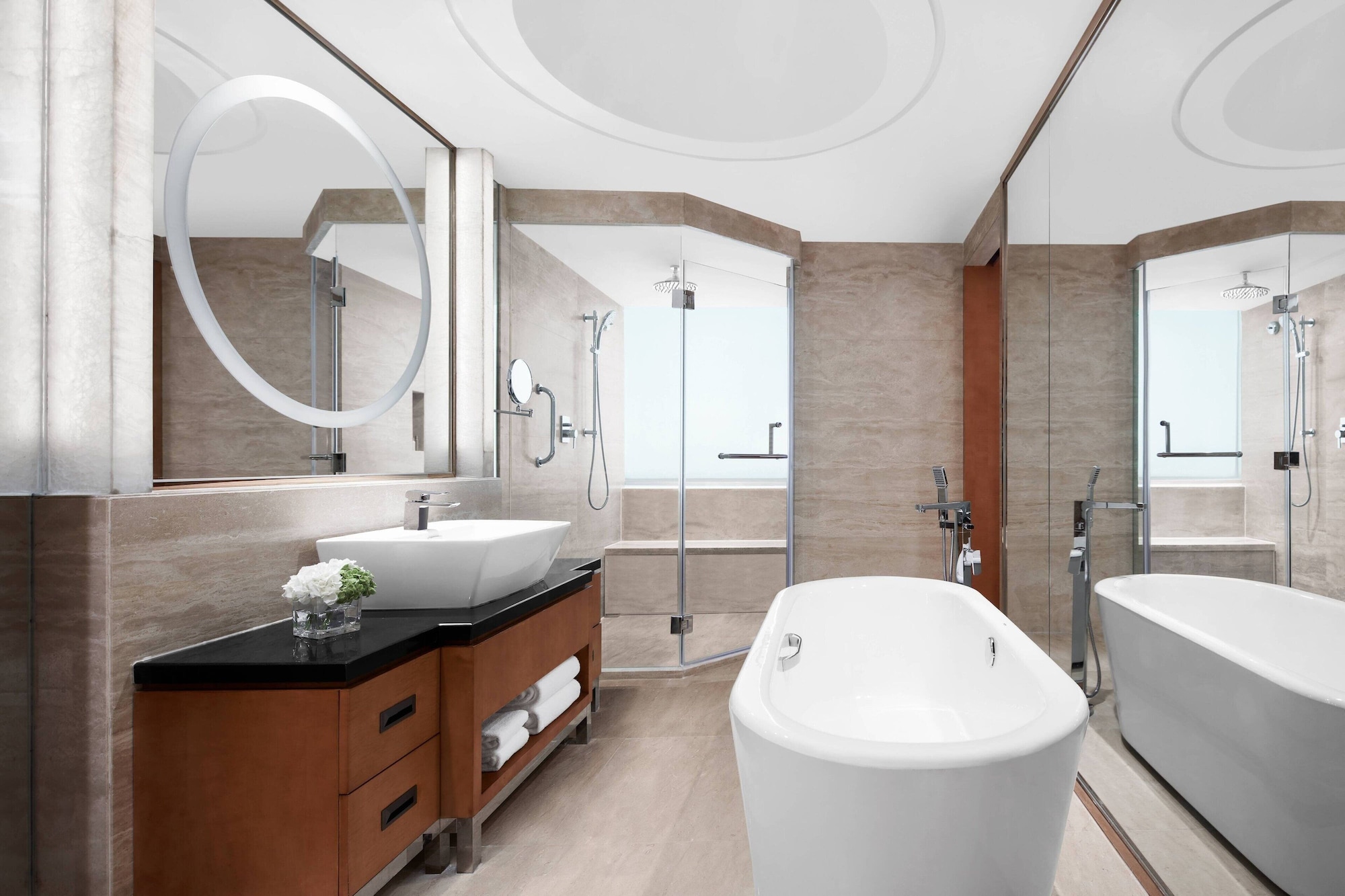 غرفة تنفيذية بسريرين مزدوجين، Marriott Suzhou 8/10