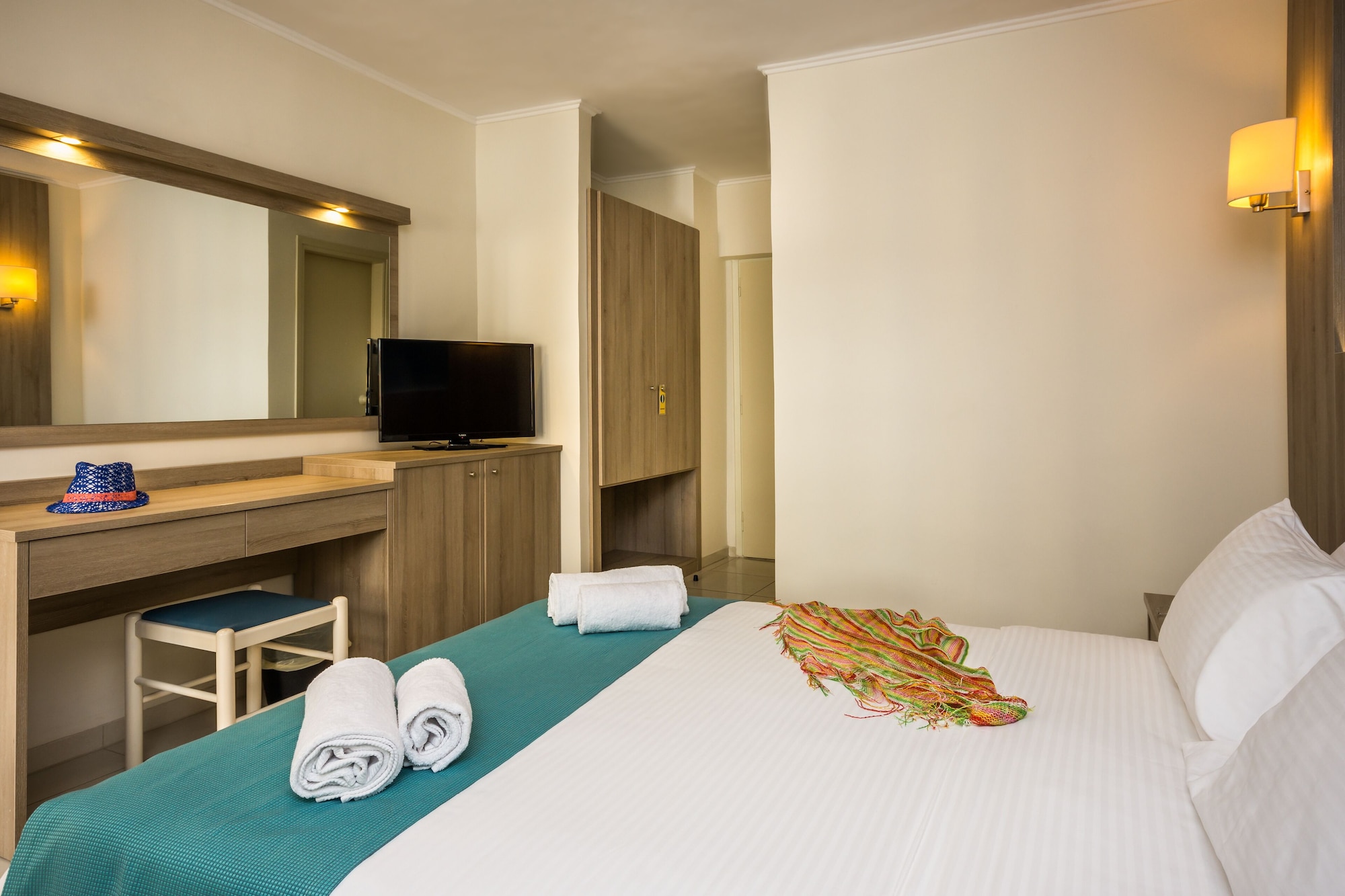 غرفة سوبيريور بثلاثة أسرّة، Central Hersonissos Hotel 4/7