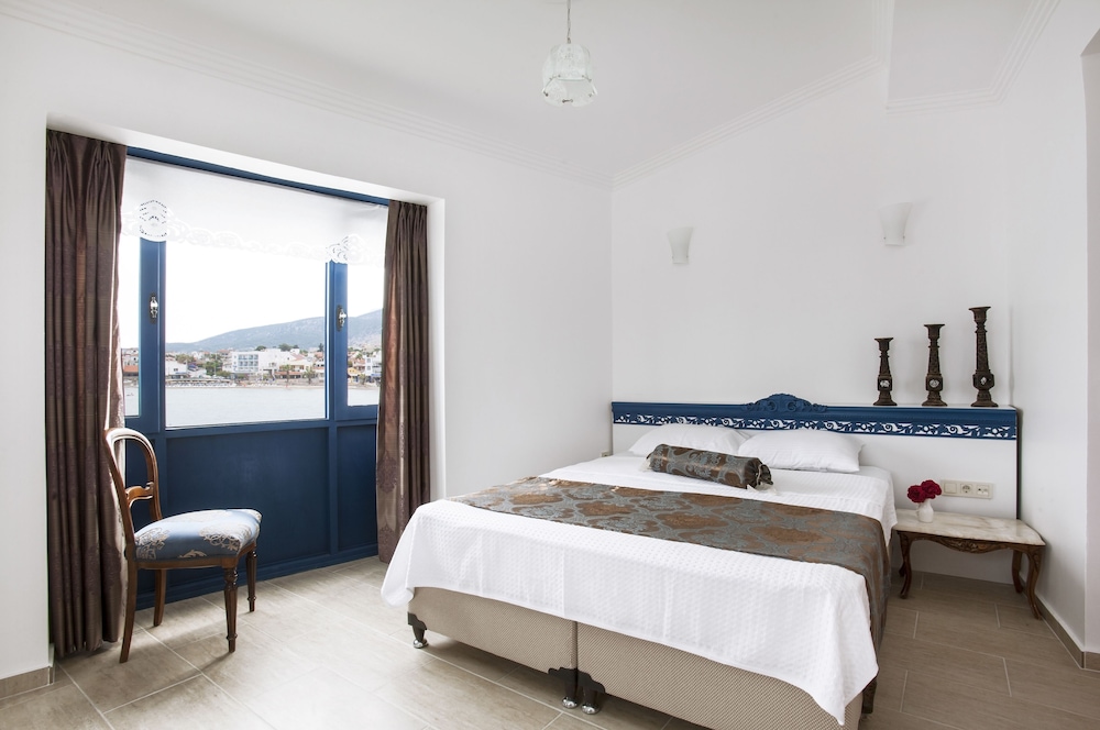 غرفة كومفورت بسرير مزدوج بإطلالة على البحر، Uzum Iskelesi Butik Otel 4/4