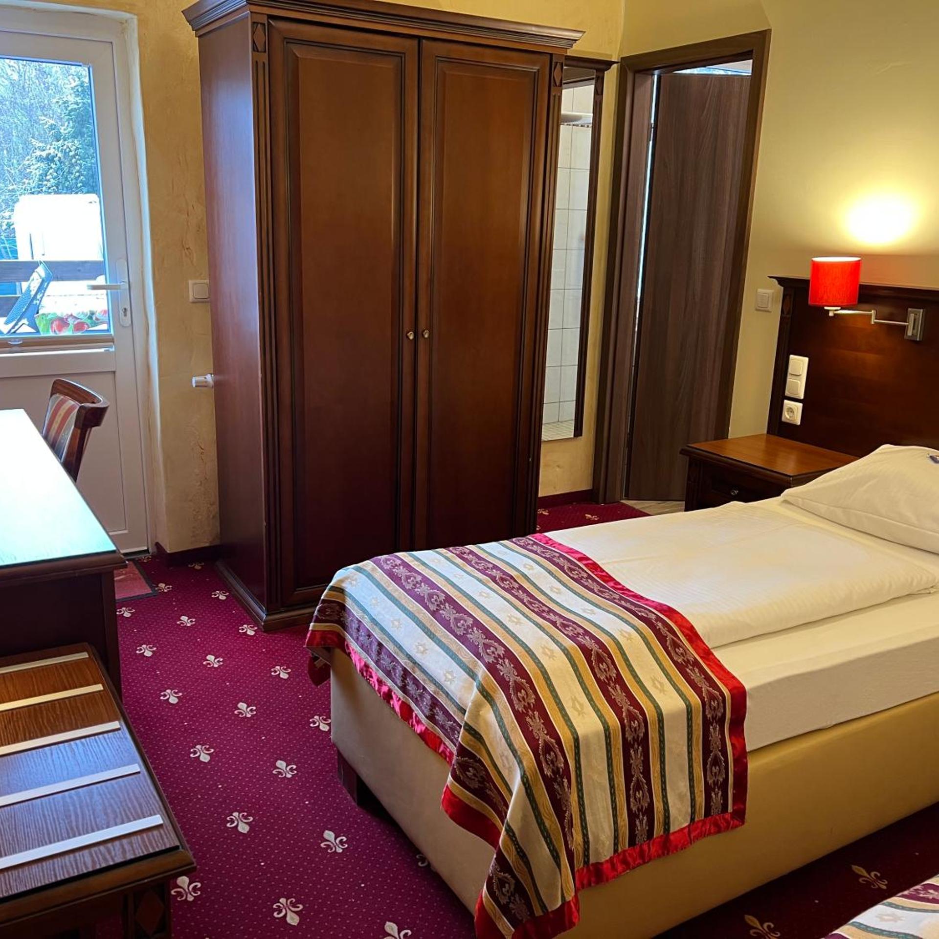 غرفة ديلوكس مفردة بشرفة، Hotel Medaillon 8/10