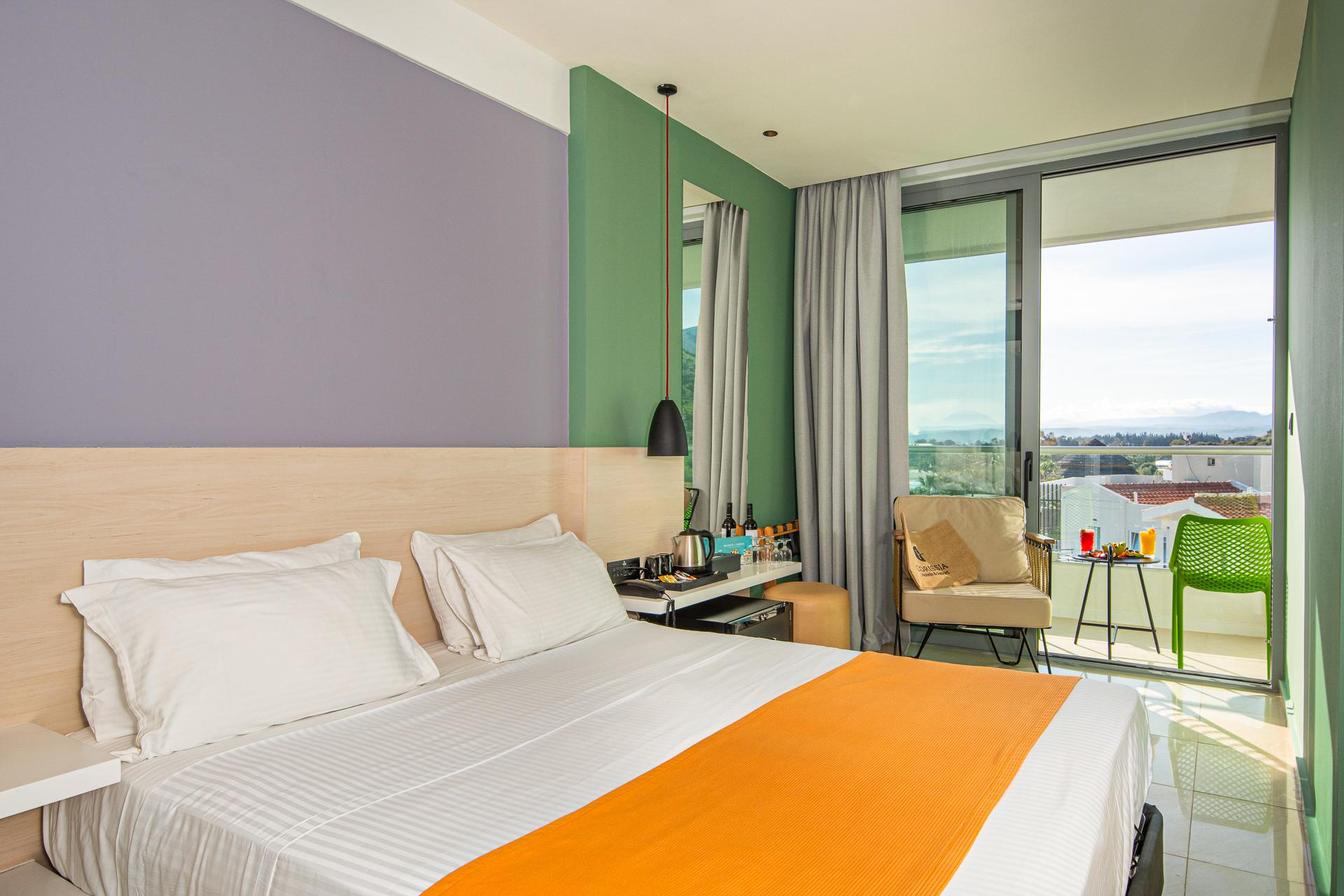 Room, Double Bed, Side Sea View