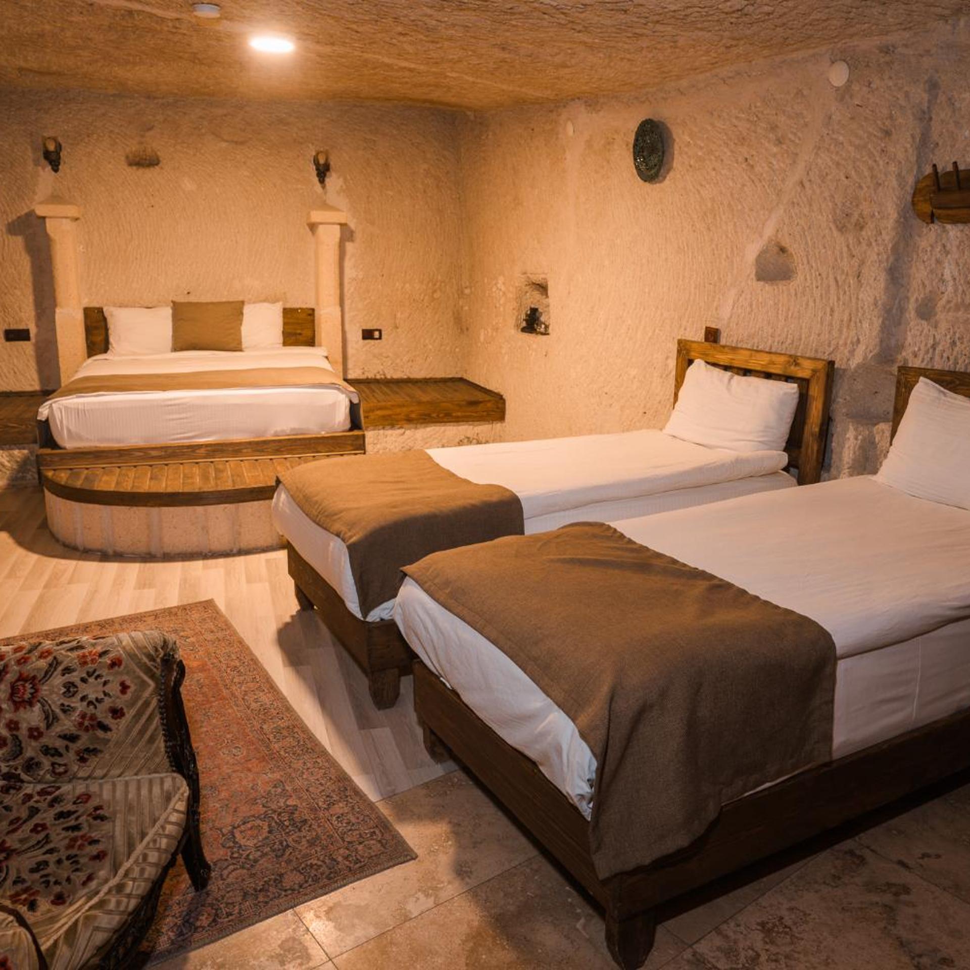 جناح عائلي، Mia Cappadocia Cave Hotel 10/10