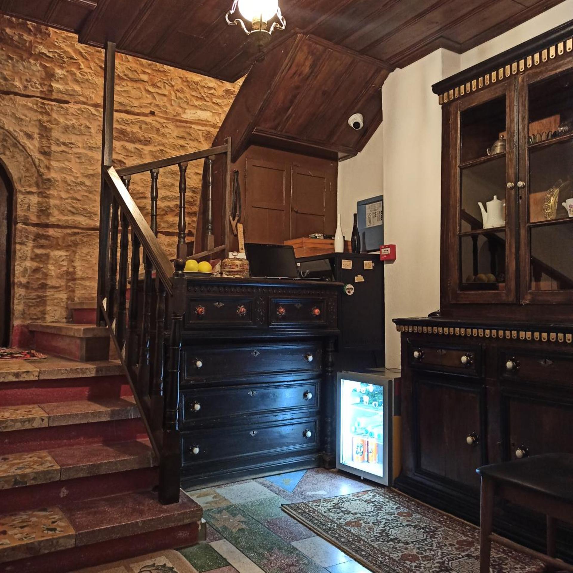Lobby at Hotel Praga, GJIROKASTER