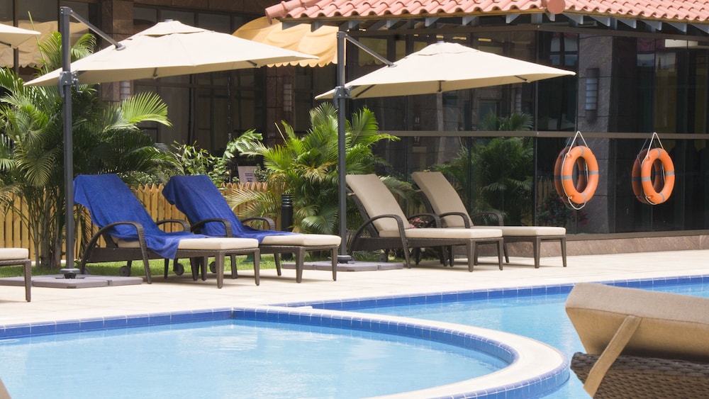 Lobby at Tang Palace Hotel, ACCRA