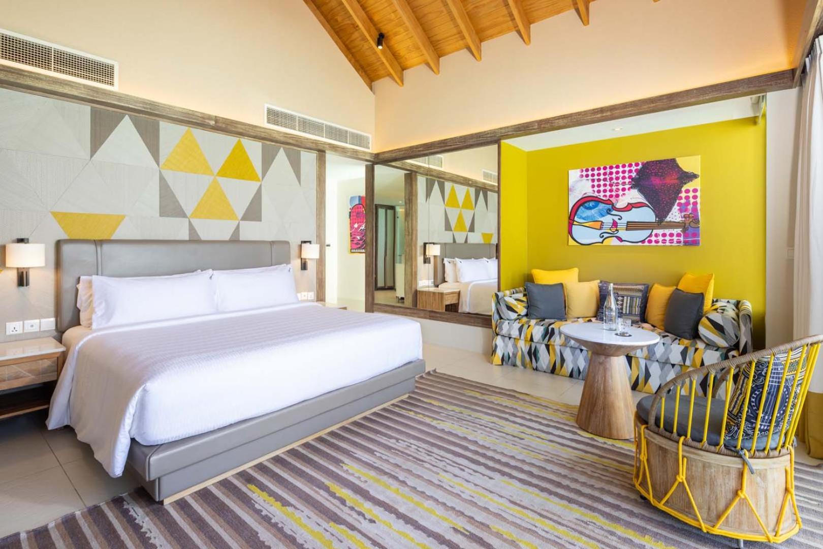 Overwater, Platinum, Villa, King Bed