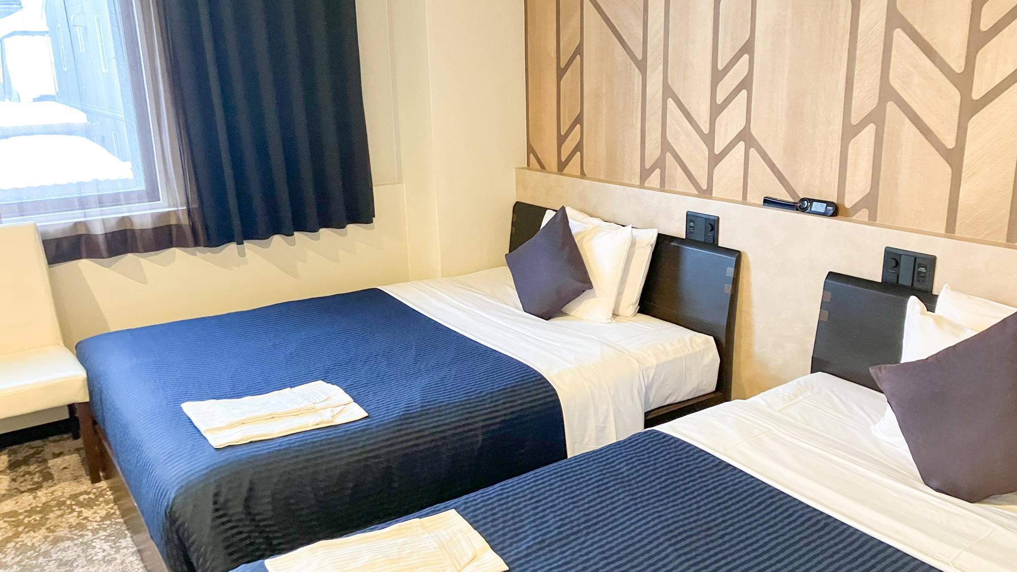 Semi Room, 2 Semi Double Beds, Smoking