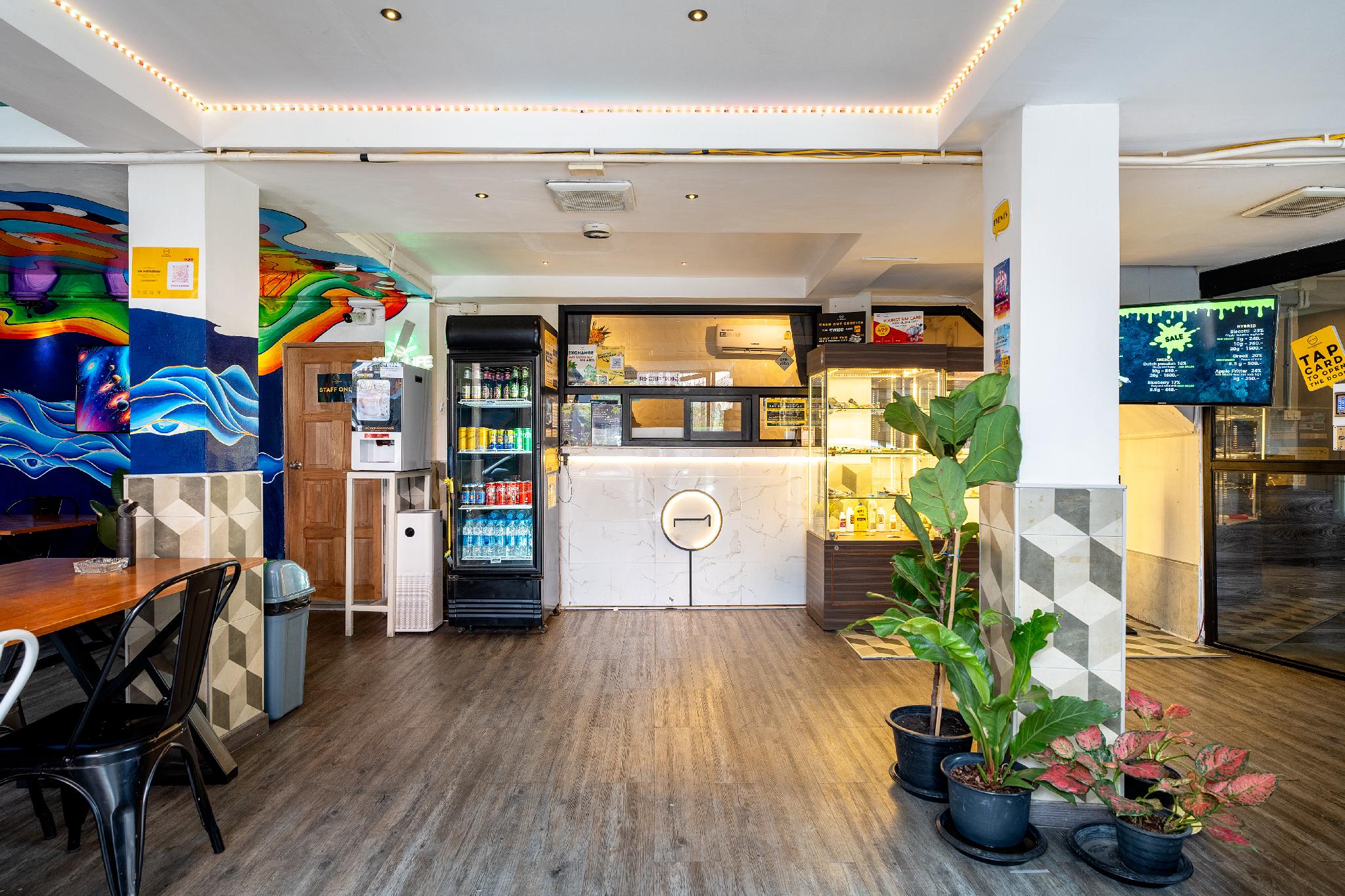 Lobby at Oh Bangkok Hostel, BANGKOK
