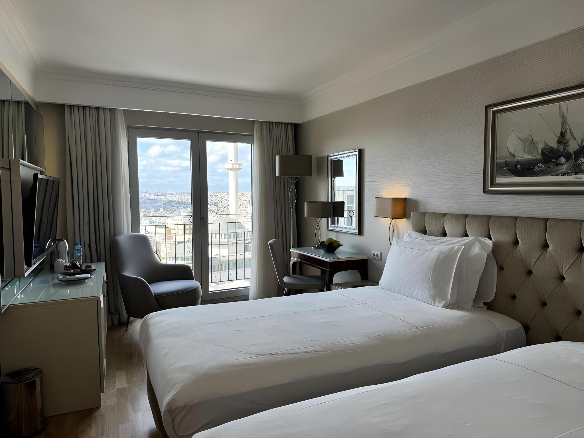 Deluxe, Double and Twin Beds, Taksim View