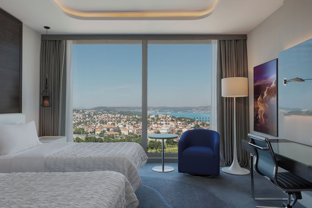 Deluxe, Twin Beds, with View