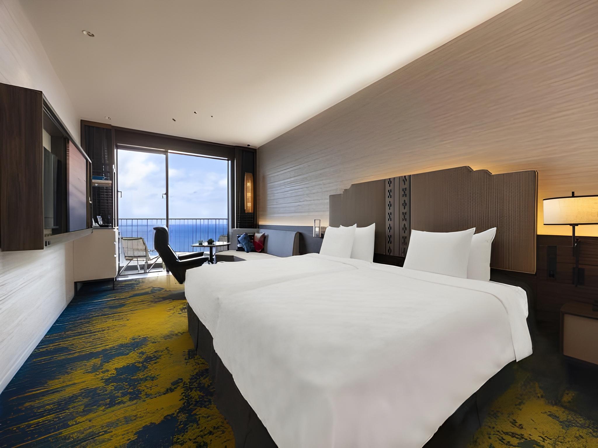 Semi Room, Club, Deluxe, Single Bed, 2 Semi Double Beds