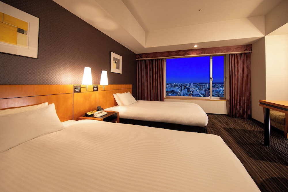 غرفة سوبيريور بسريرين منفصلين، Hotel Nikko Oita Oasis Tower 2/4
