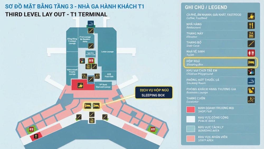 VATC SleepPod Terminal 1 55/57
