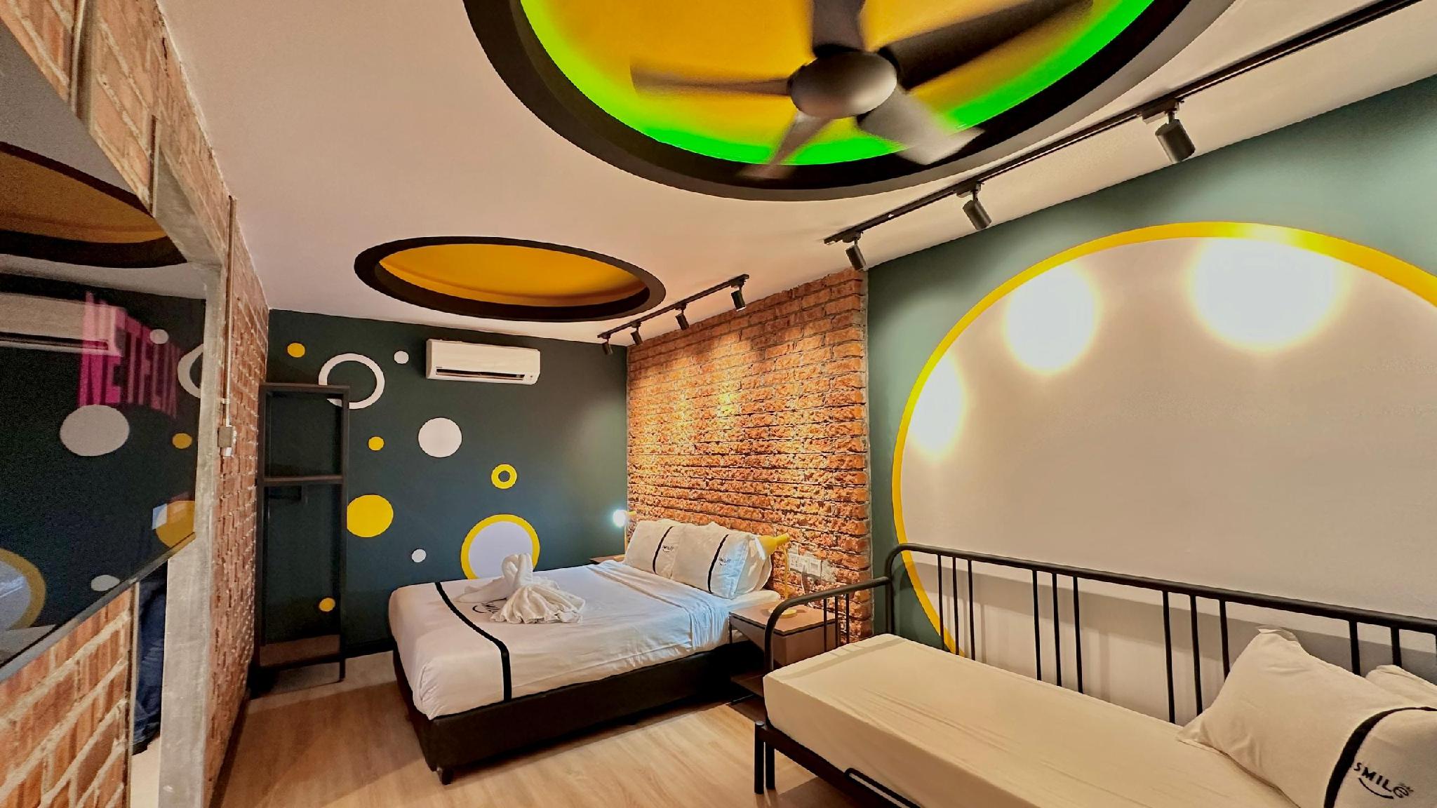 استوديو بسرير كوين مع أريكة، Seeds Hotel Ampang Point 2/2