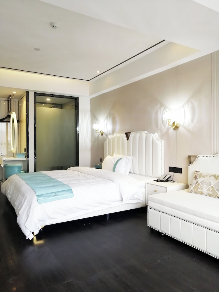 غرفة بزنس بسرير كينج بإطلالة على المدينة، Xana Lite Hotel (Guangzhou Dongxiaonan Metro Station Shixi) 3/10