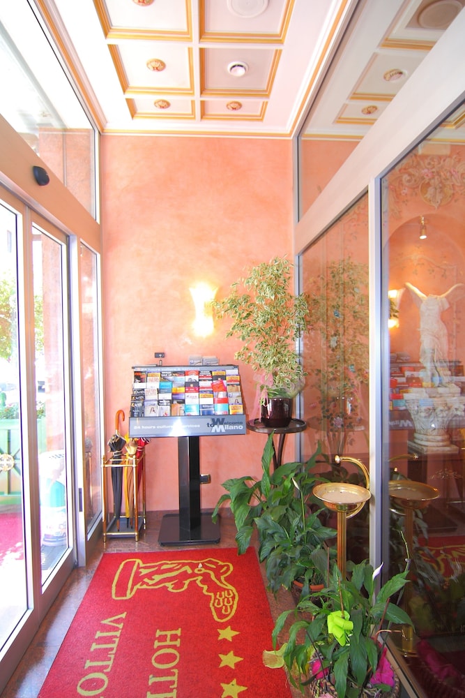 Lobby at Hotel Vittoria, MILAN