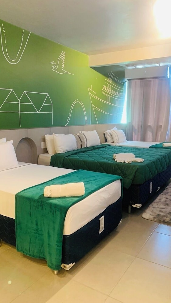 جناح عائلي بسريرين منفصلين وسرير كينج، Barrudada Tropical Hotel 4/10