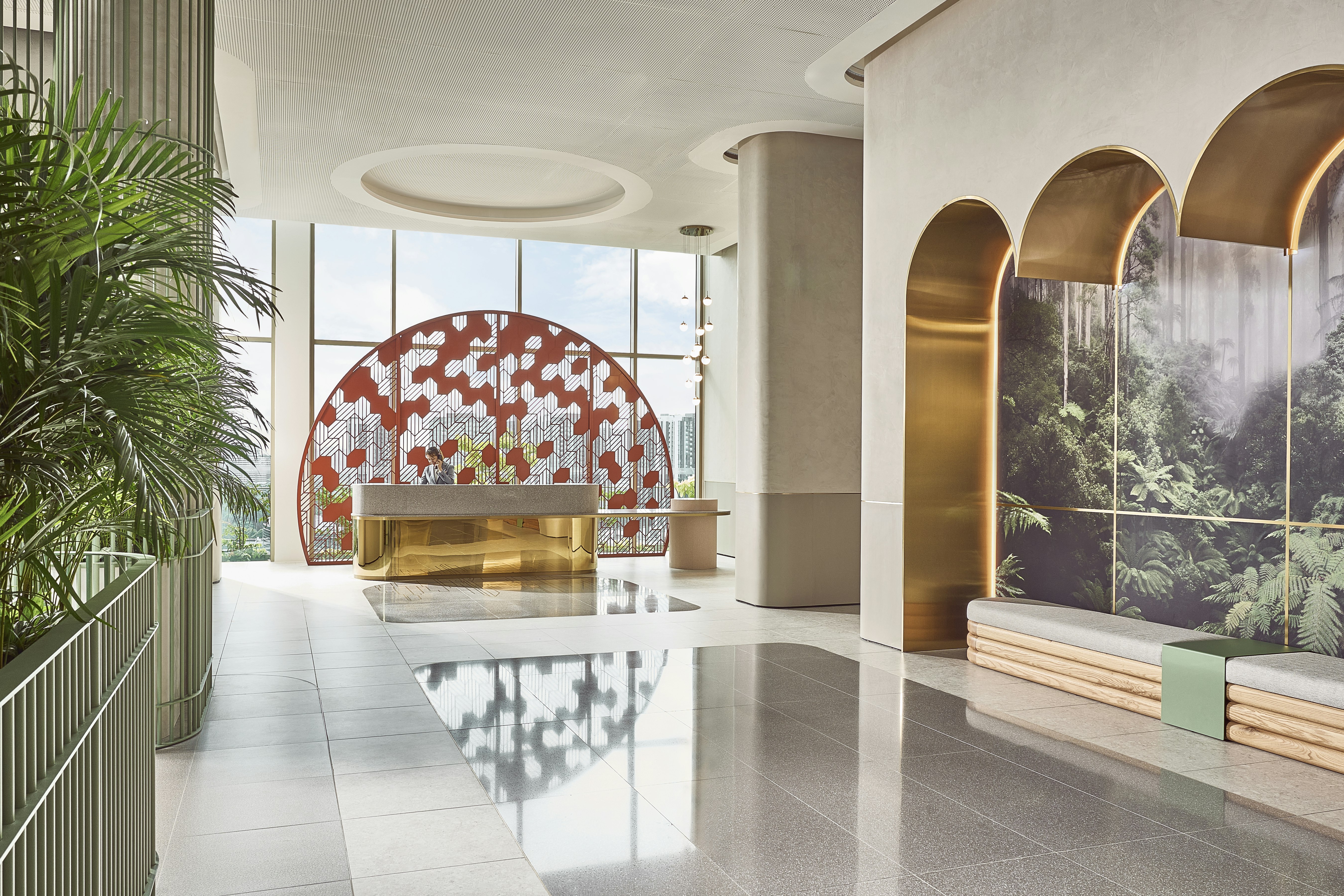 Lobby at Citadines Science Park Singapore, SINGAPORE
