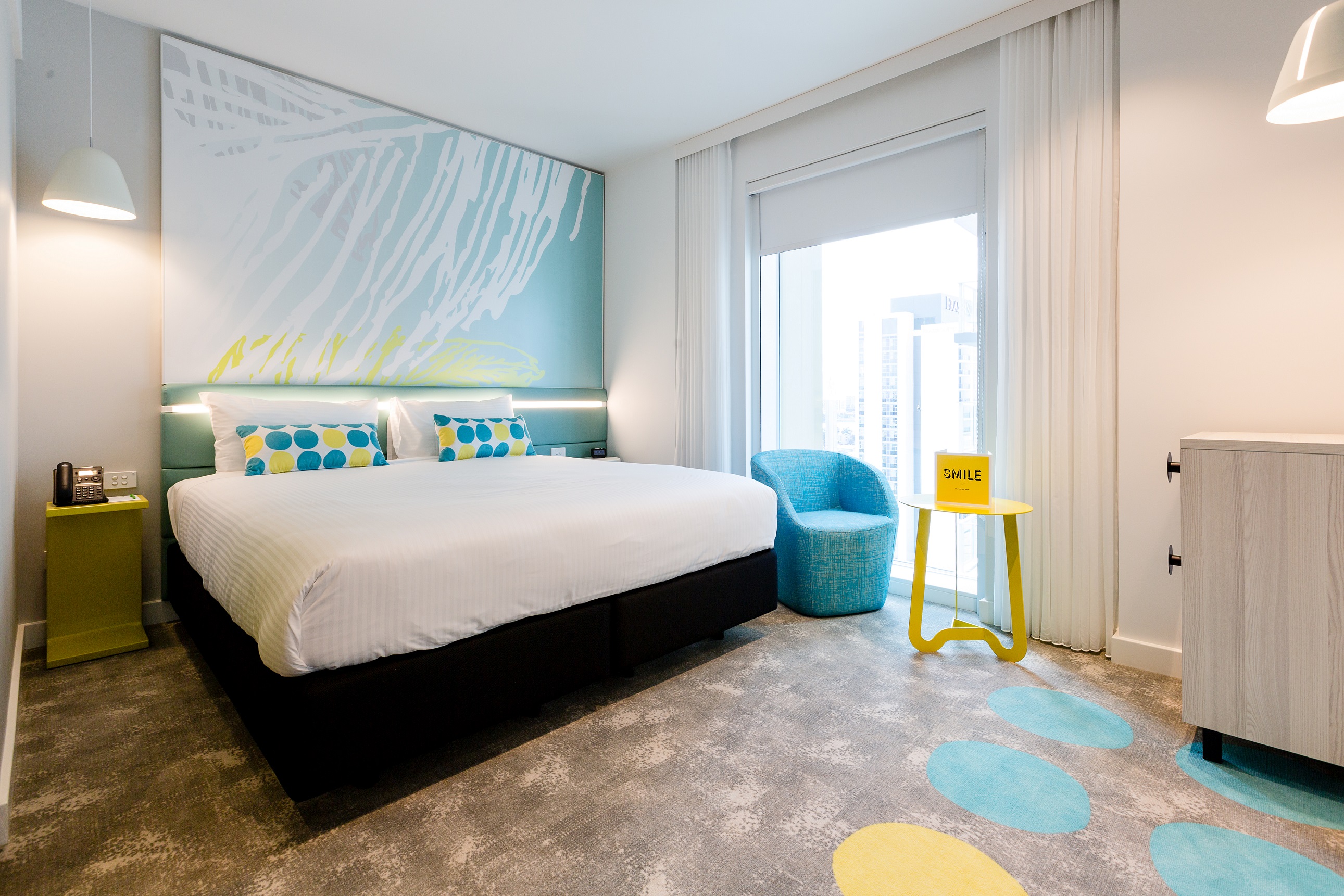 غرفة بسرير كينج، Ibis Styles East Perth 2/3