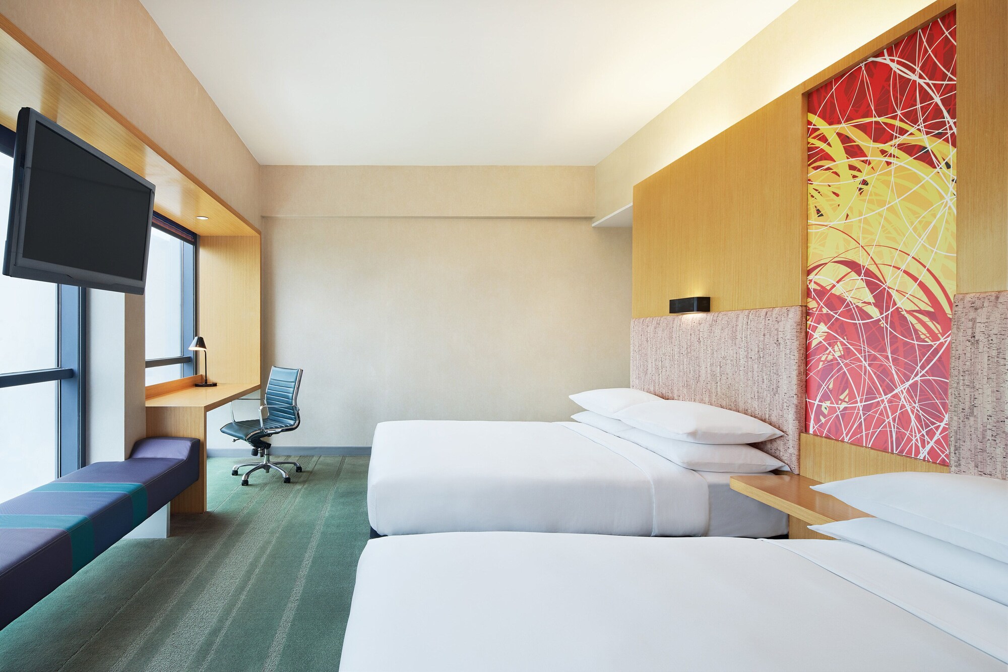 ROOM, TWIN BEDS