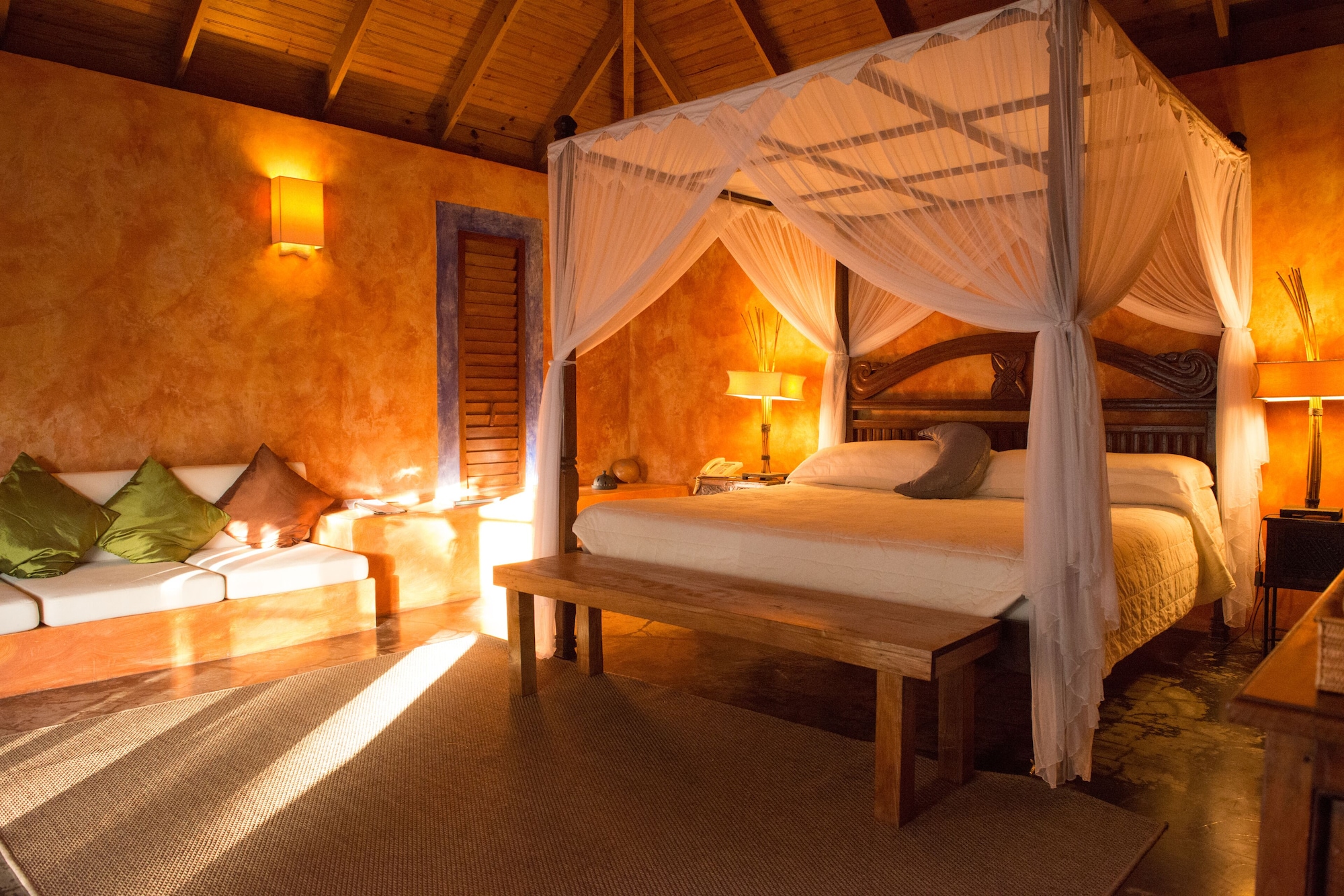 Beach, Deluxe, Cottage, King Bed