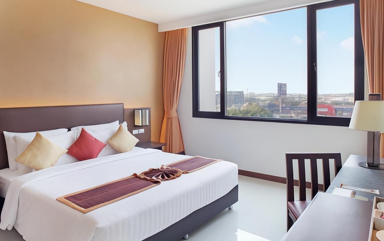 Chedi, Deluxe, Double or Twin Bed, with View