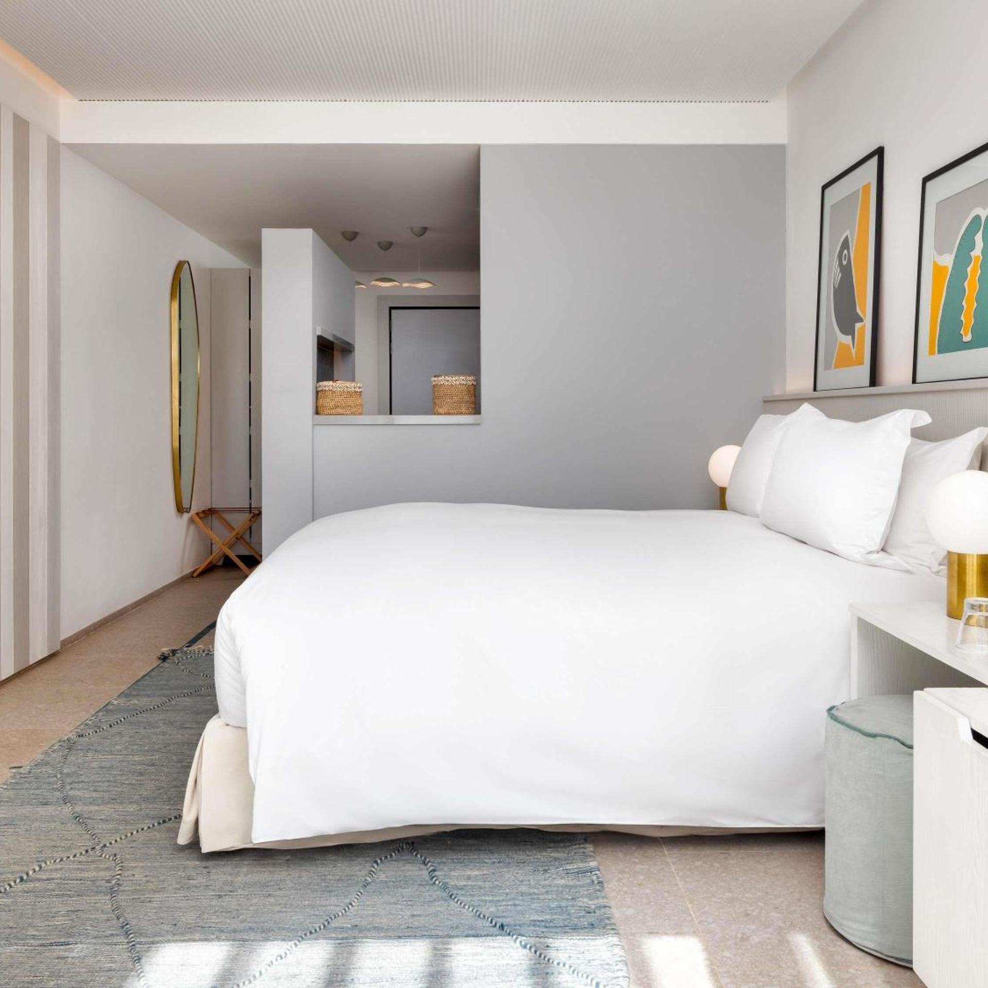غرفة فاخرة بسرير كينج وسرير كوين بإطلالة على الحديقة، SOFITEL AGADIR THALASSA SEA AND SPA 6/10