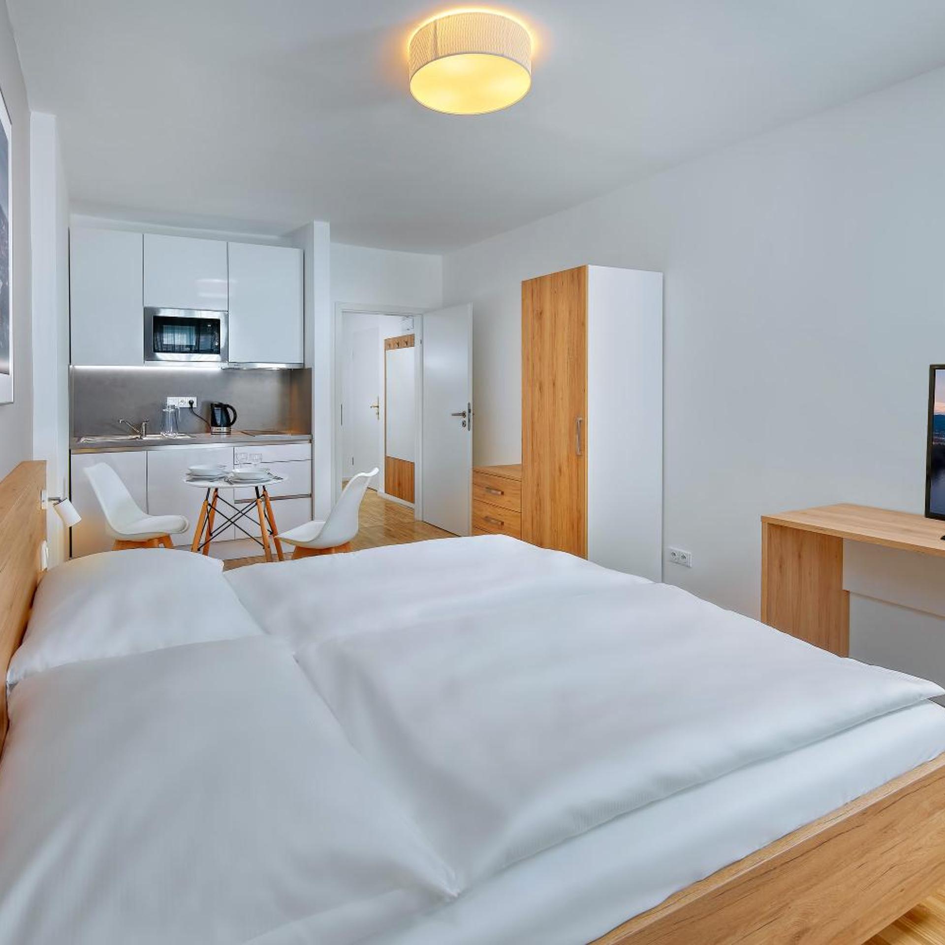 استوديو سوبيريور بسرير كينج، DownTown Suites Kodanska 2/4