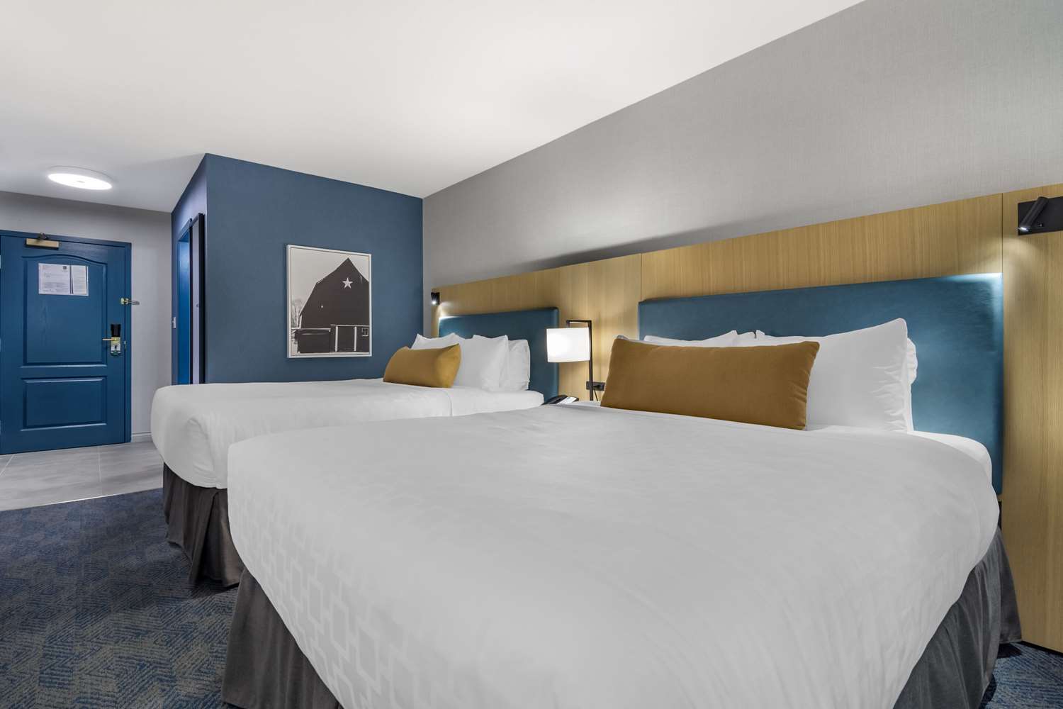 غرفة بسريرين كوين، Clarion Hotel & Conference Centre Abbotsford - Fraser Valley 3/6