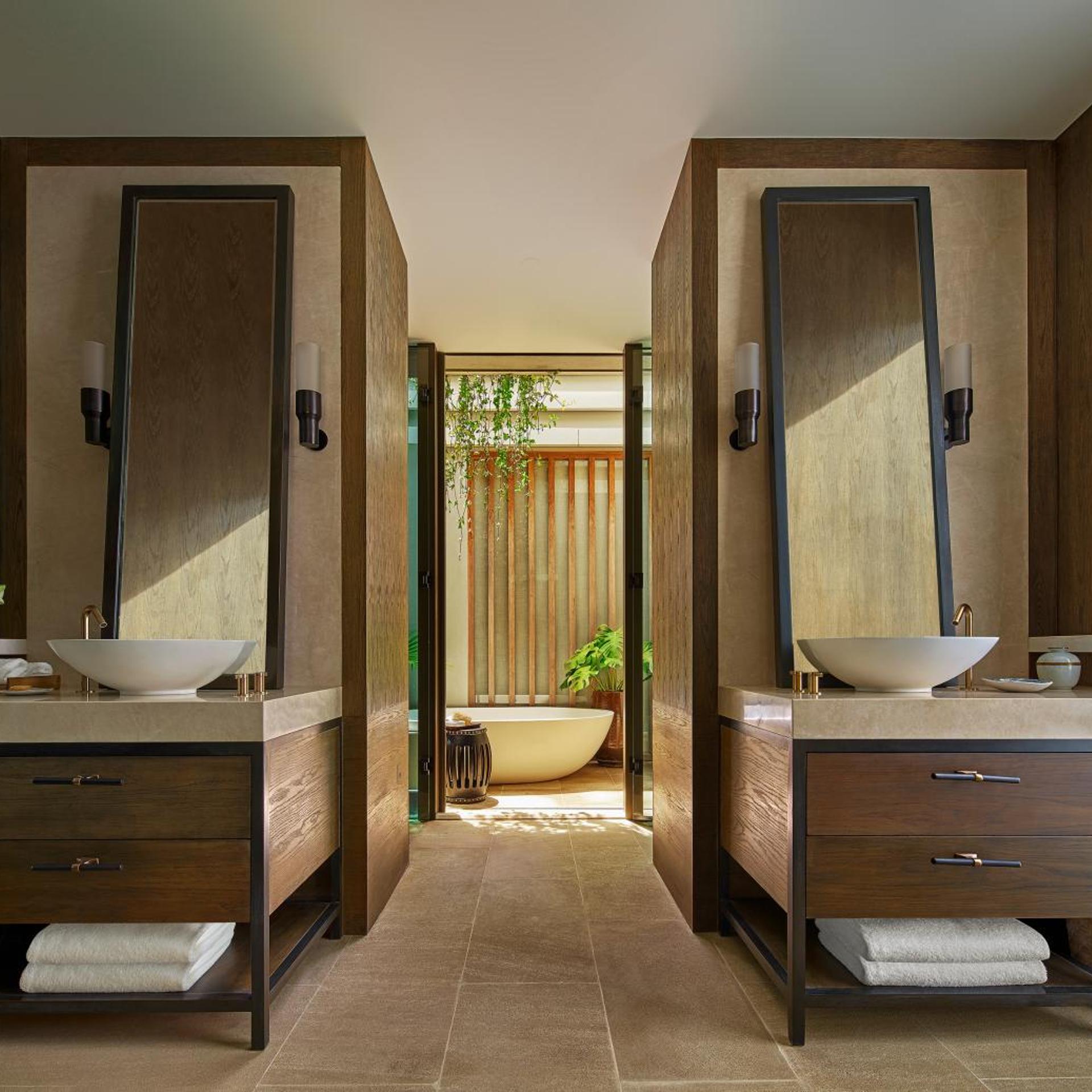 Pool, Pavilion, Twin Beds, Partial Ocean View