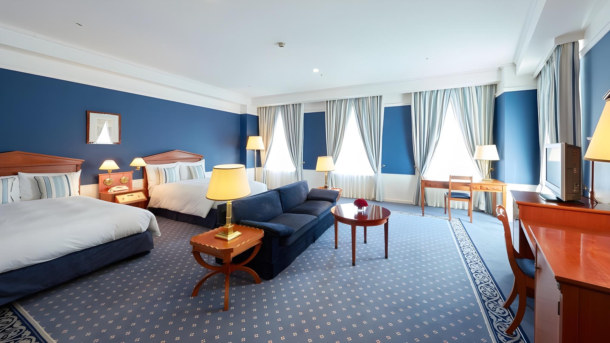 Designer, Deluxe, Twin Beds, Corner