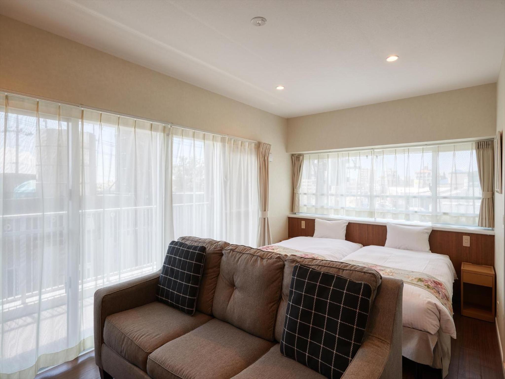 غرفة اقتصادية بسريرين منفصلين، Seaside Condominium Rana Chatan 2/2