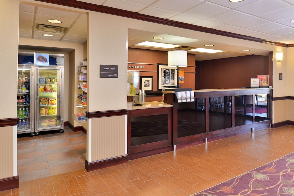 Lobby at HAMPTON INN SUITES DAYTON VANDALIA, DAYTON - OH