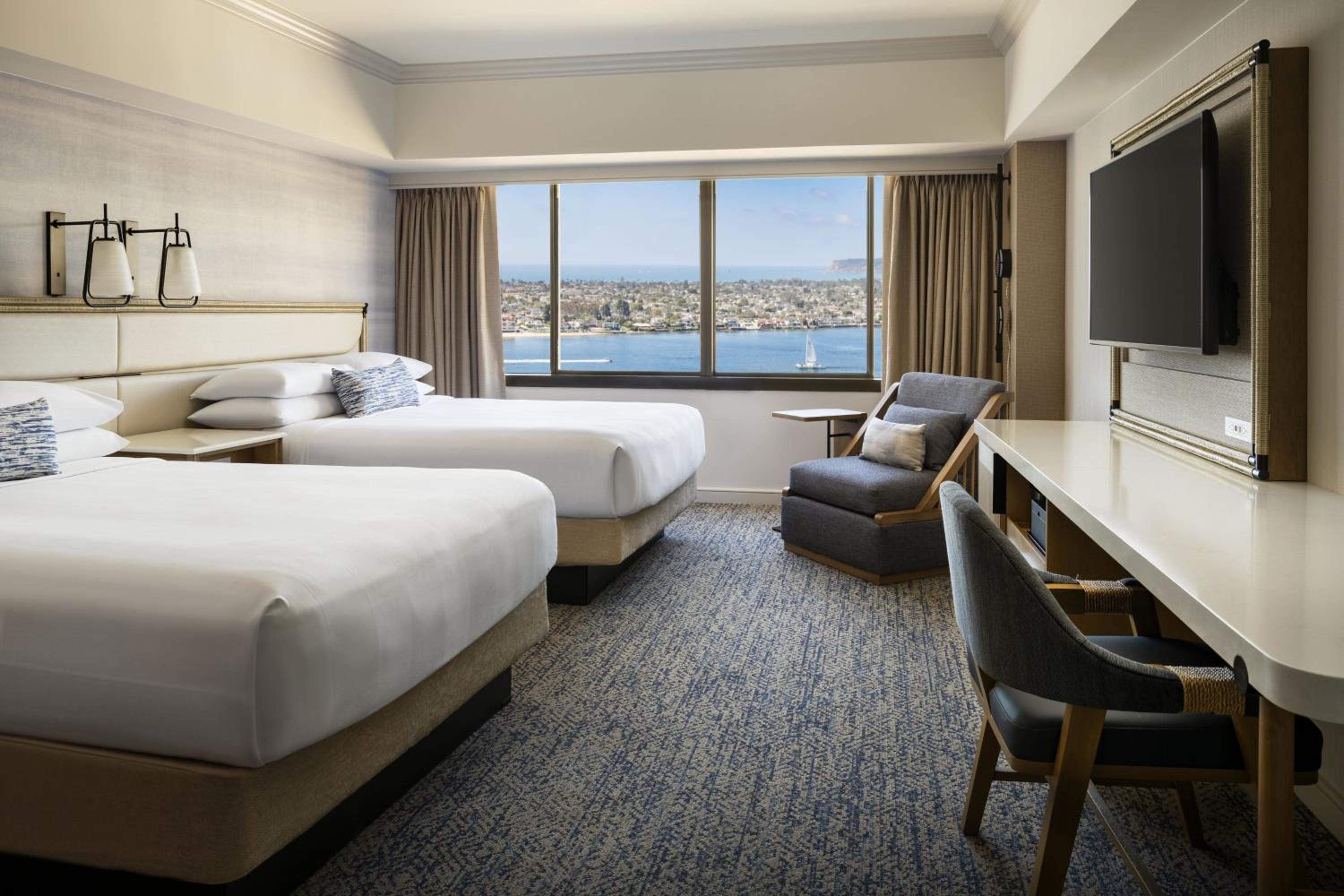 Concierge, 2 Double Beds, Bay View
