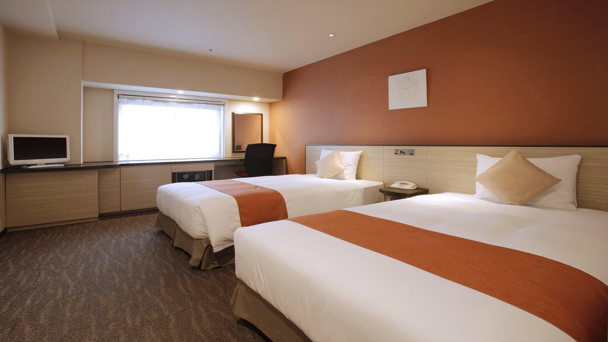 Standard, Twin Beds, City View, Smoking Type Not Guaranteed