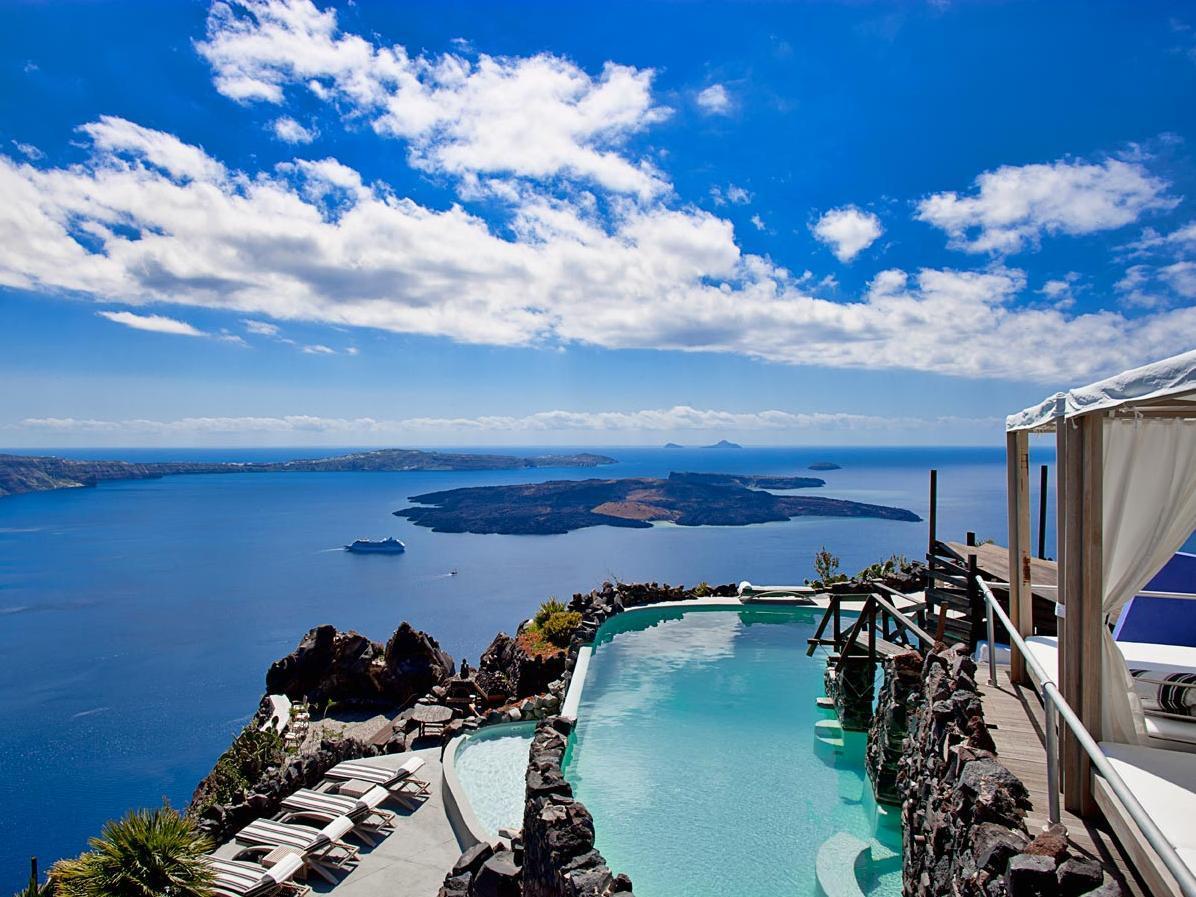 Honeymoon, Nest, Villa, Caldera View