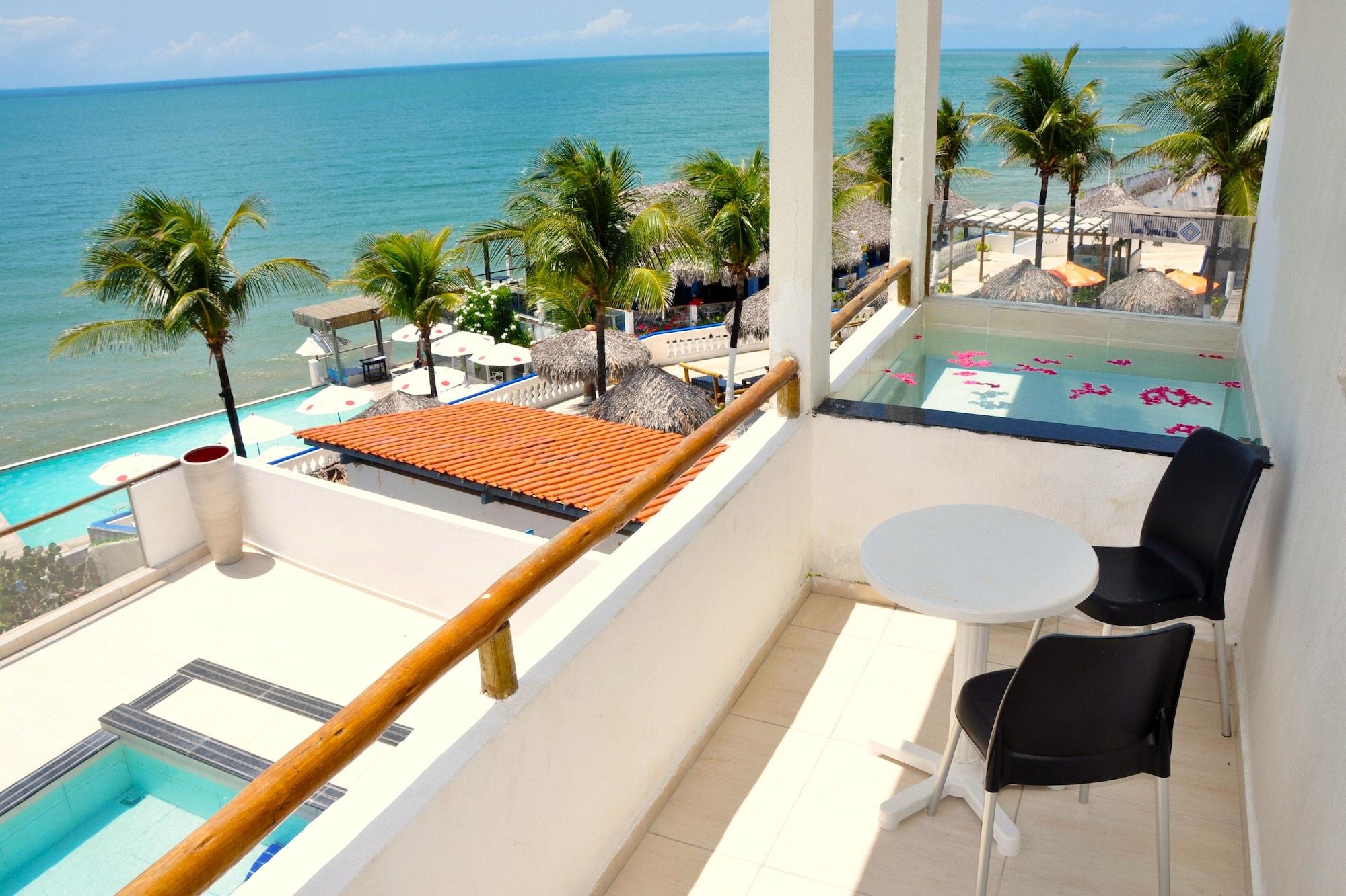 غرفة سوبيريور رباعية بشرفة، La Suite Praia 8/8