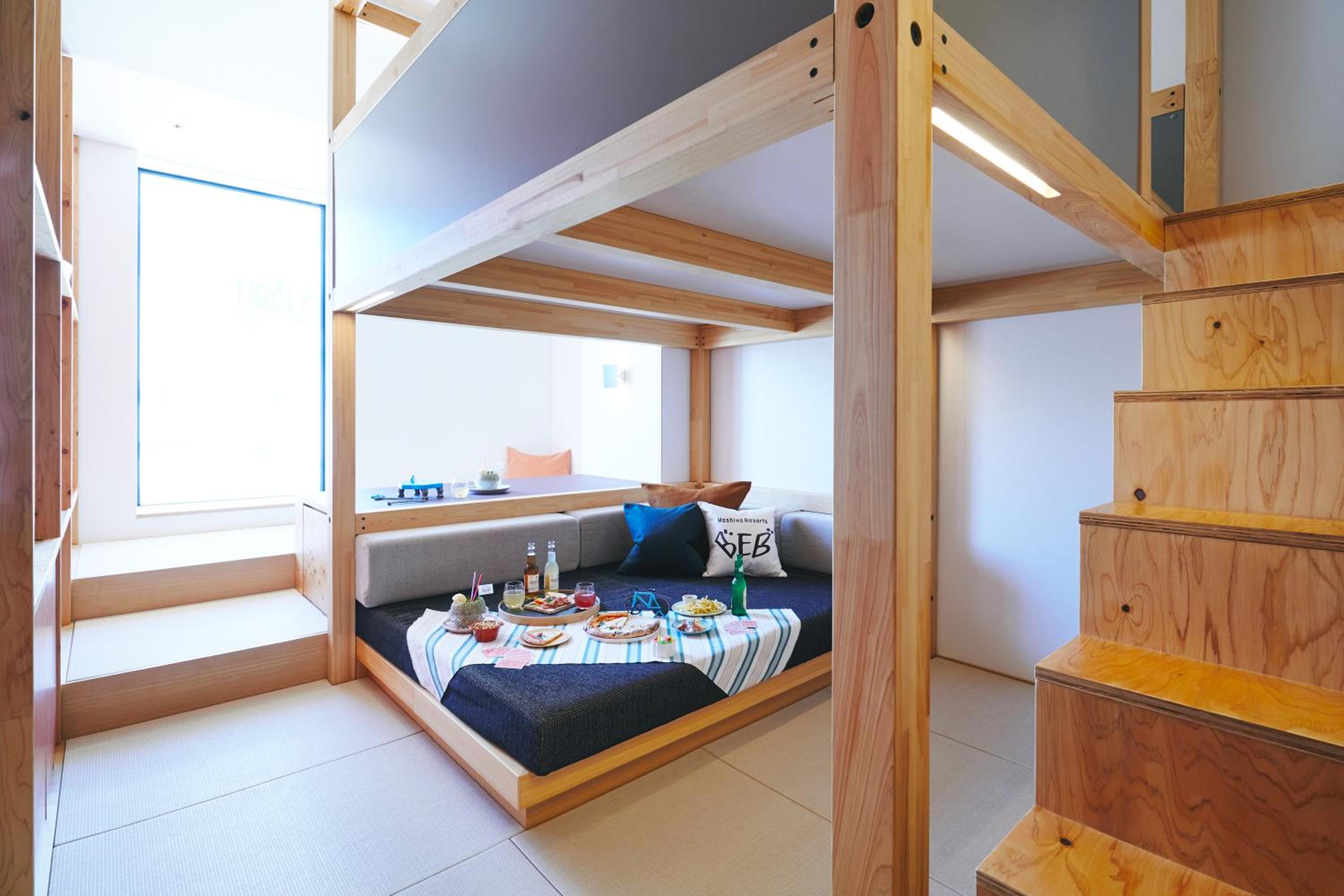 غرفة ثلاثية بحمام خاص، Hoshino Resorts BEB5 Tsuchiura 3/8