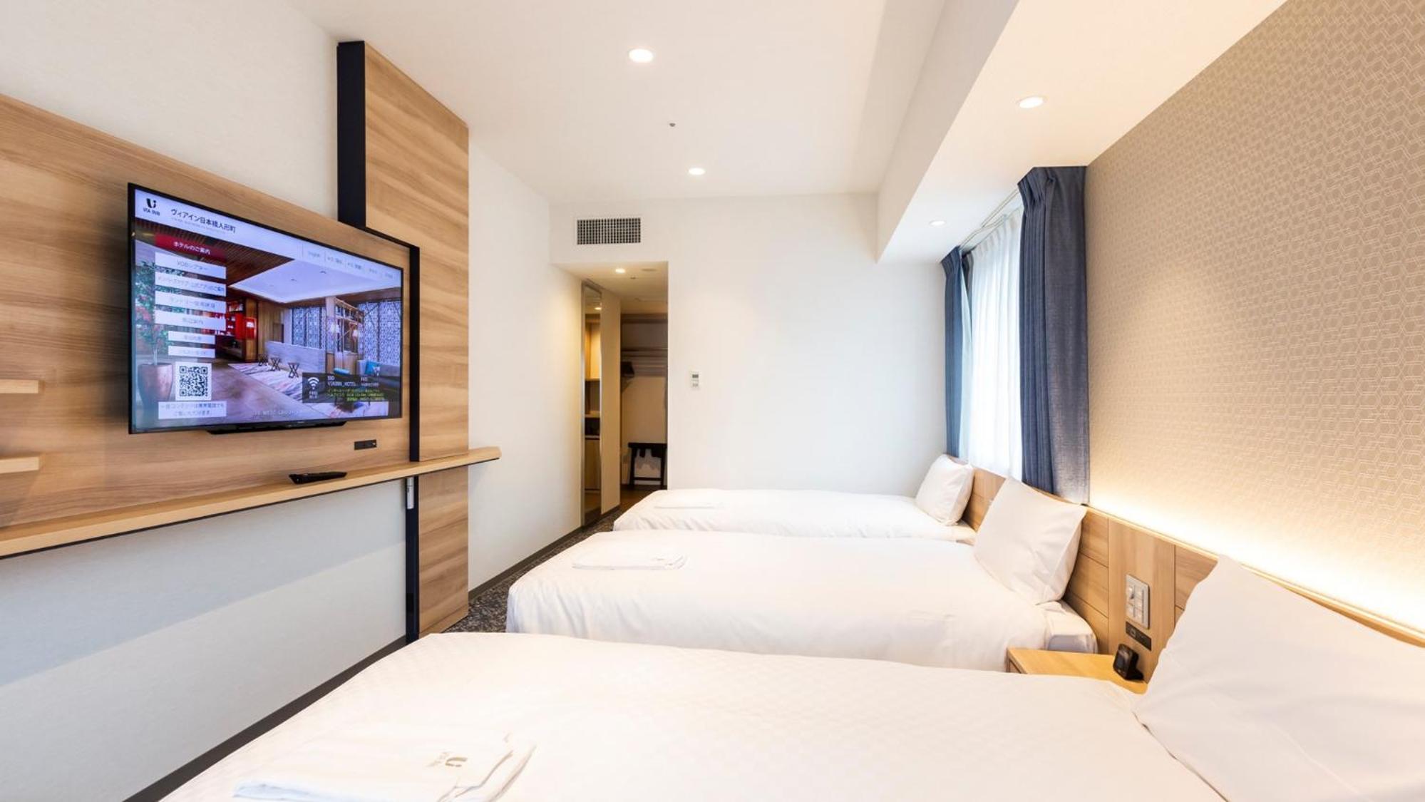 غرفة ثلاثية، Jr West Group Via Inn Prime Nihonbashi Ningyocho 3/8