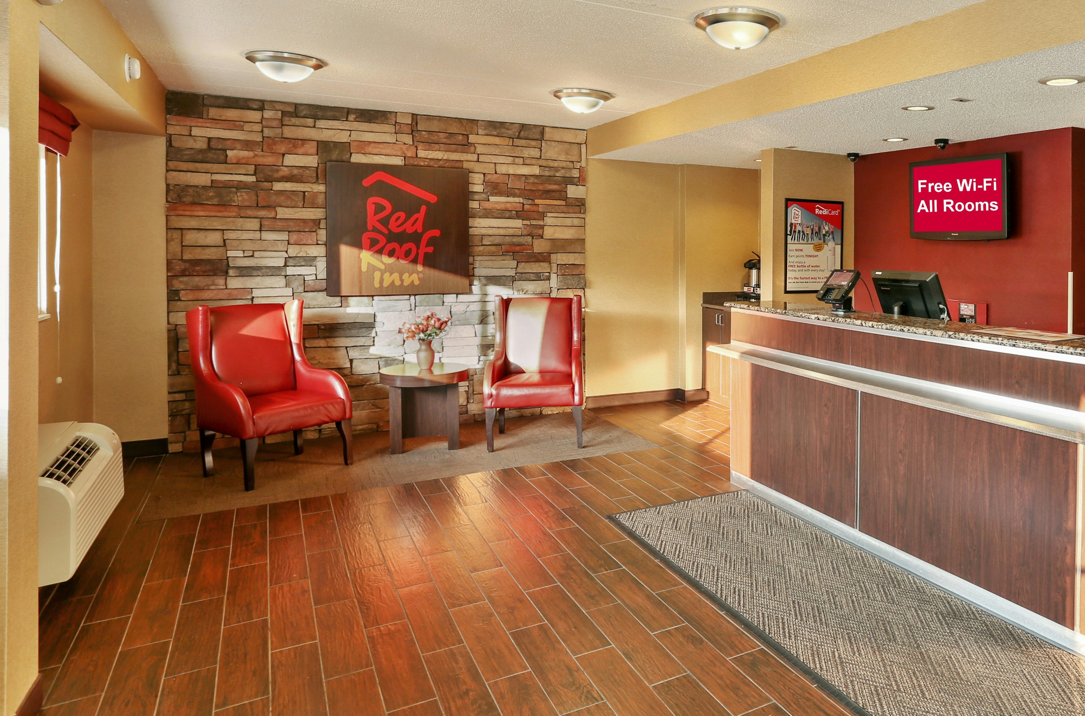 Lobby at Red Roof Inn Washington Dc - Laurel, LAUREL - MD