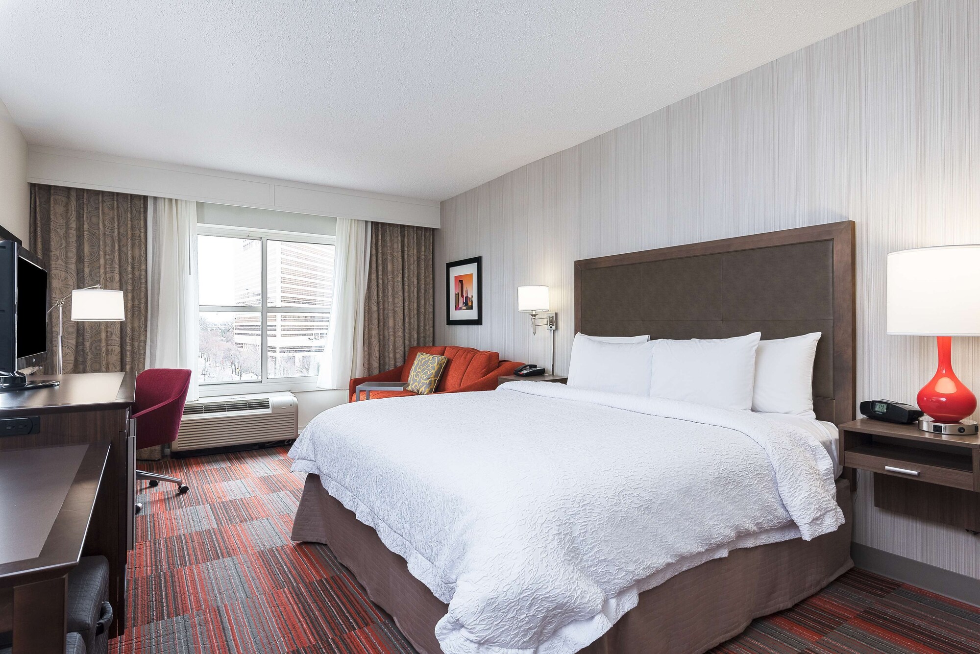 Study, King Bed, Sofa