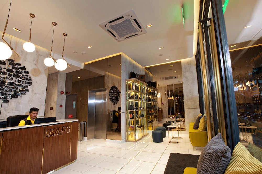 Lobby at Gold3 Boutique Hotel, KUALA LUMPUR