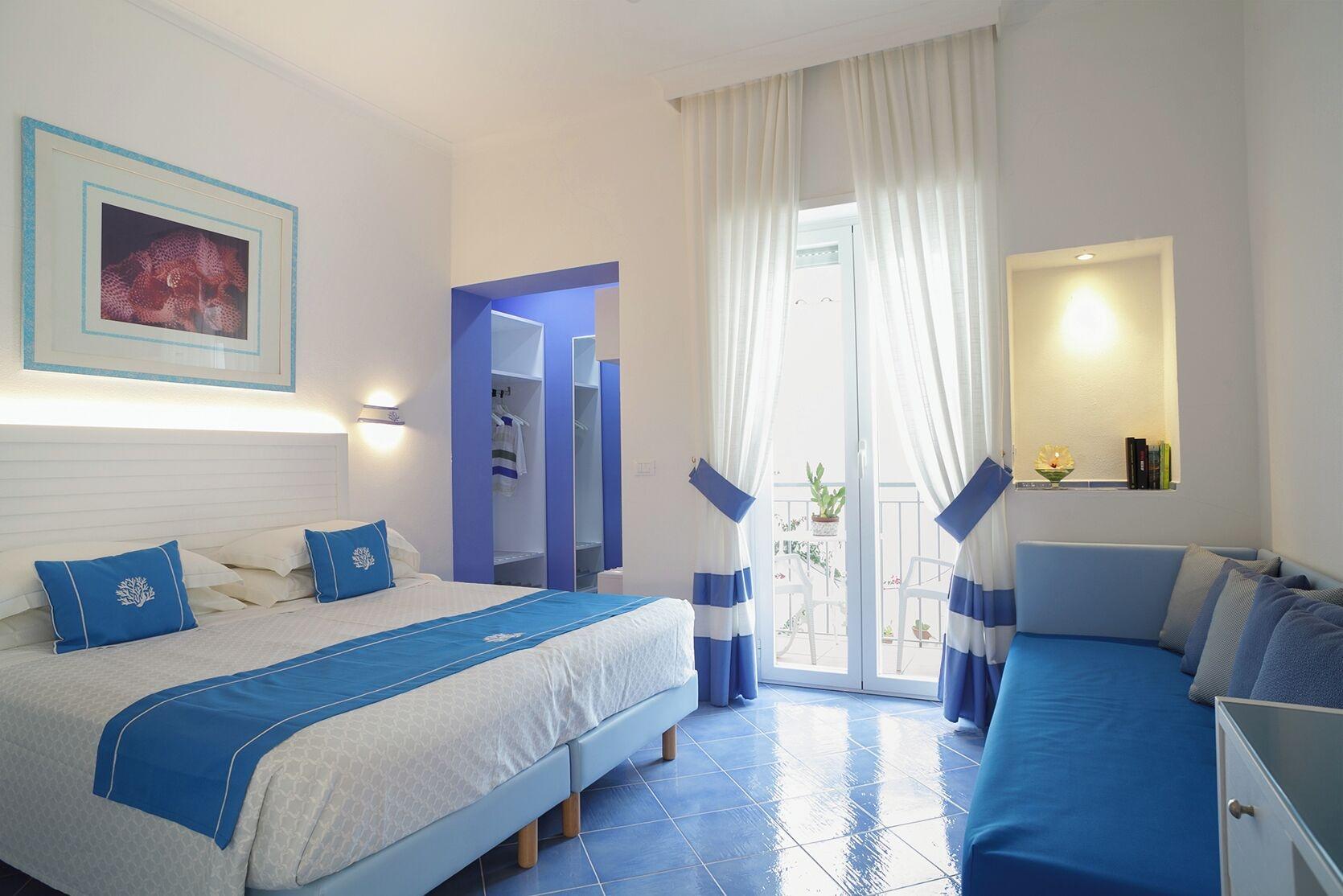غرفة بسرير مزدوج بإطلالة على الحديقة، Aurora Hotel & Suites Sul Mare 2/6