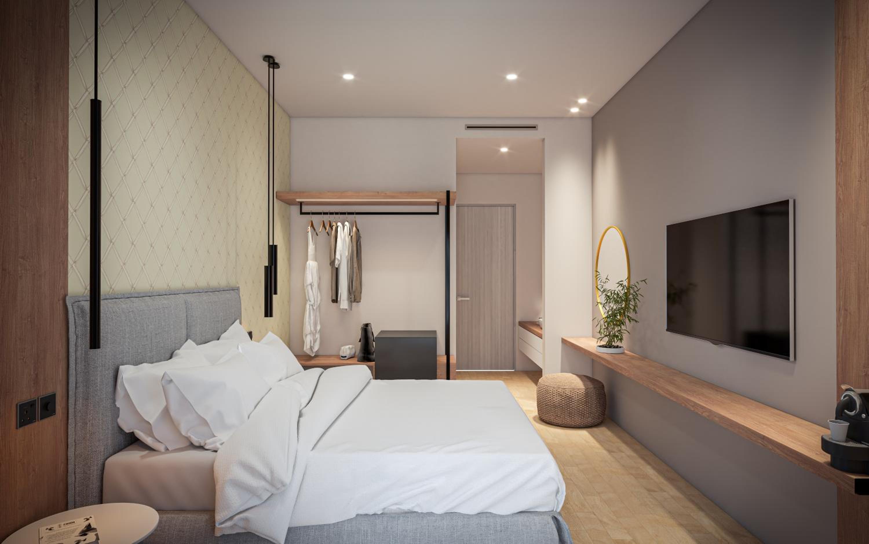 Budget, Double Bed, Nikon Boutique Hotel 3/8