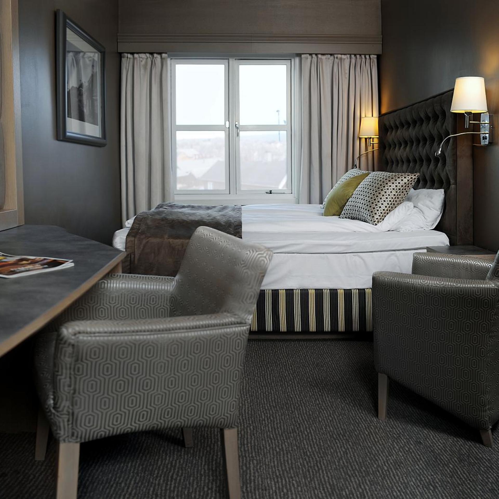 غرفة قياسية بسرير كوين، Bergstadens Hotel 8/10