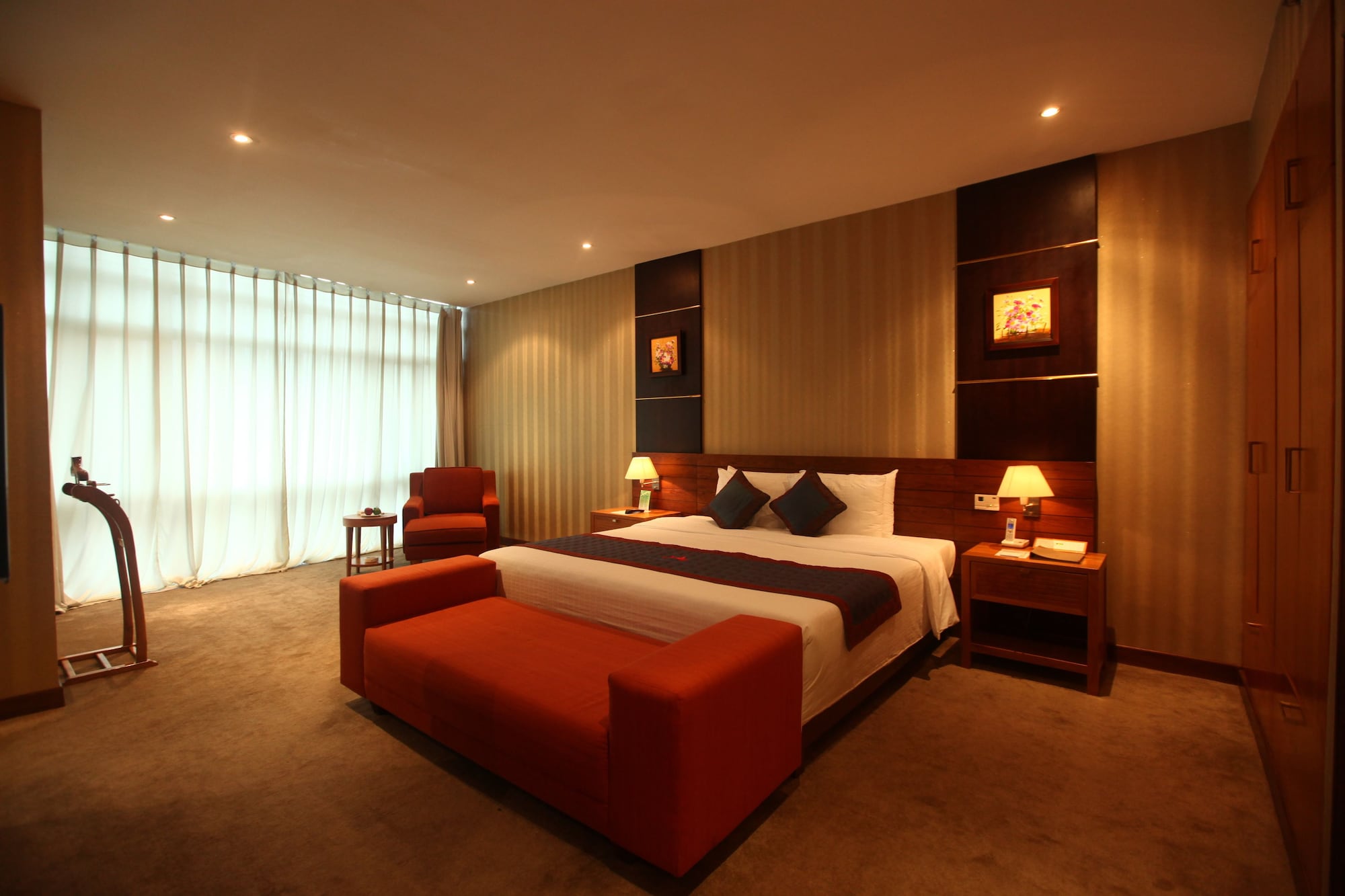 SUITE, DOUBLE BED, SEA VIEW