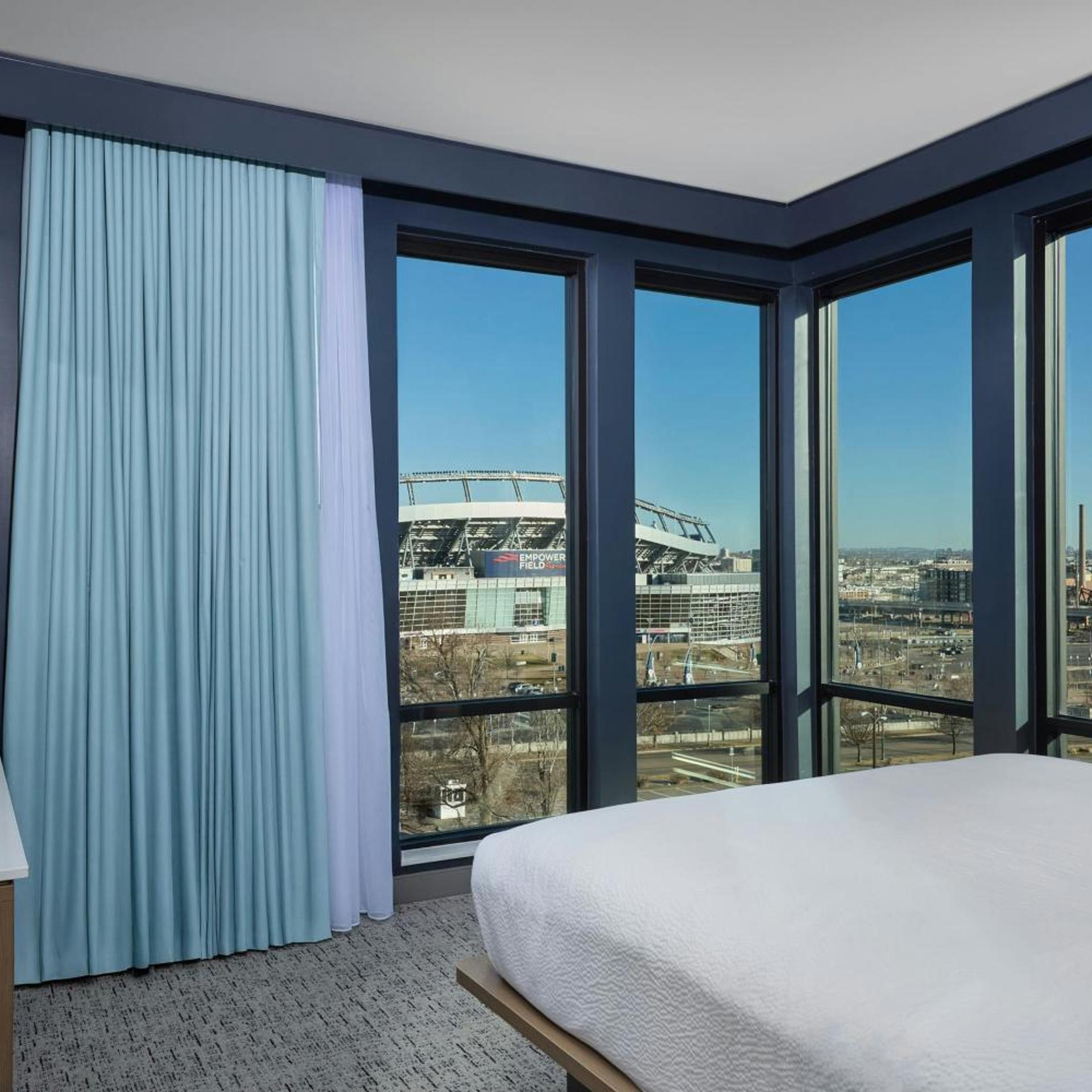 1 Bedroom, Suite, King Bed, Stadium View, Sofa, Large