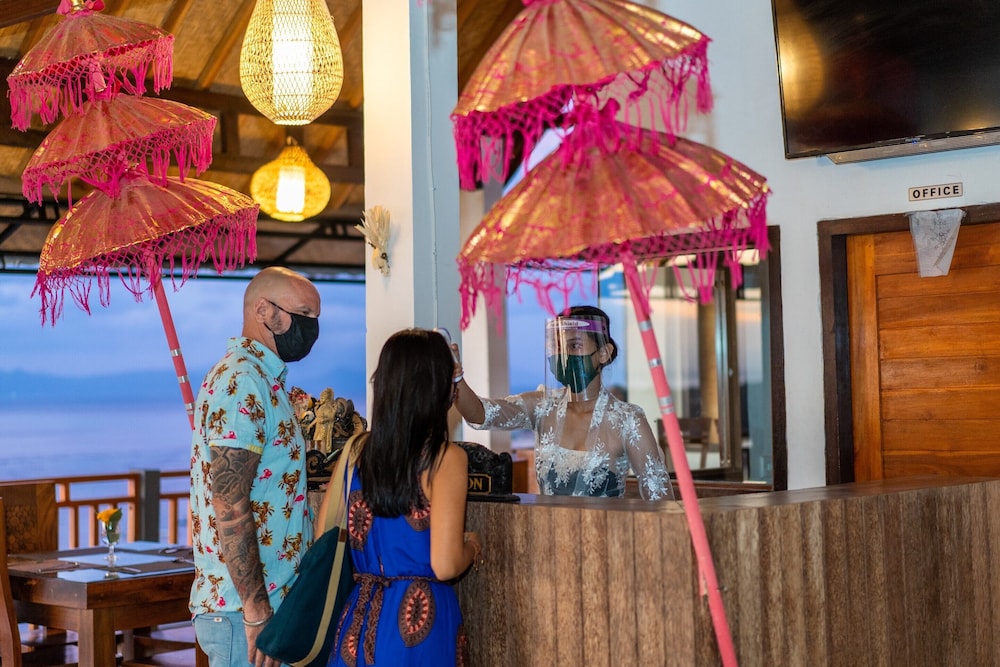 Lobby at Samuh Ocean Sunset Hotel, BALI