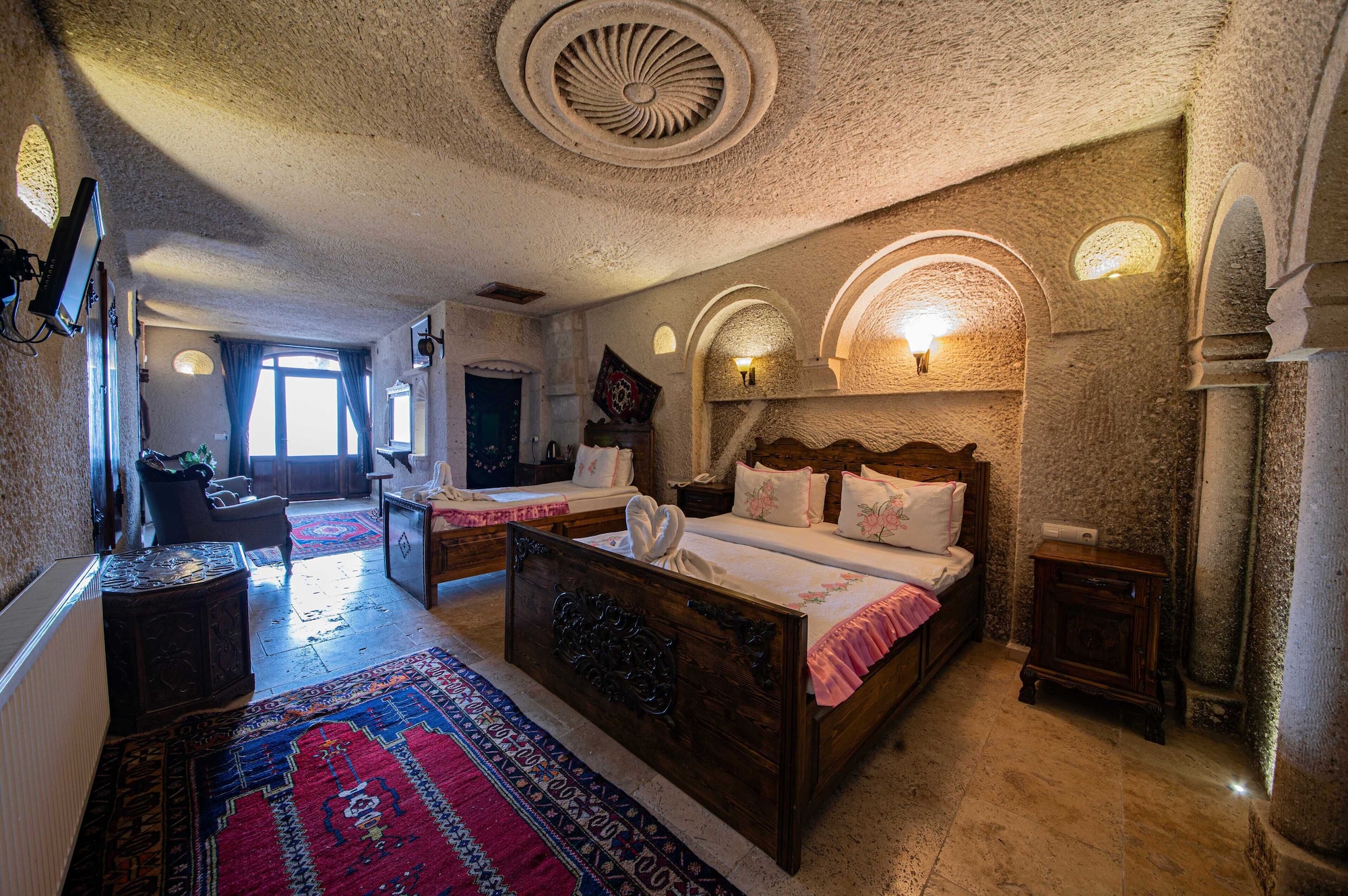 Deluxe, Suite, 1 Double and 1 Single Bed, Safran Cave Hotel 5/10